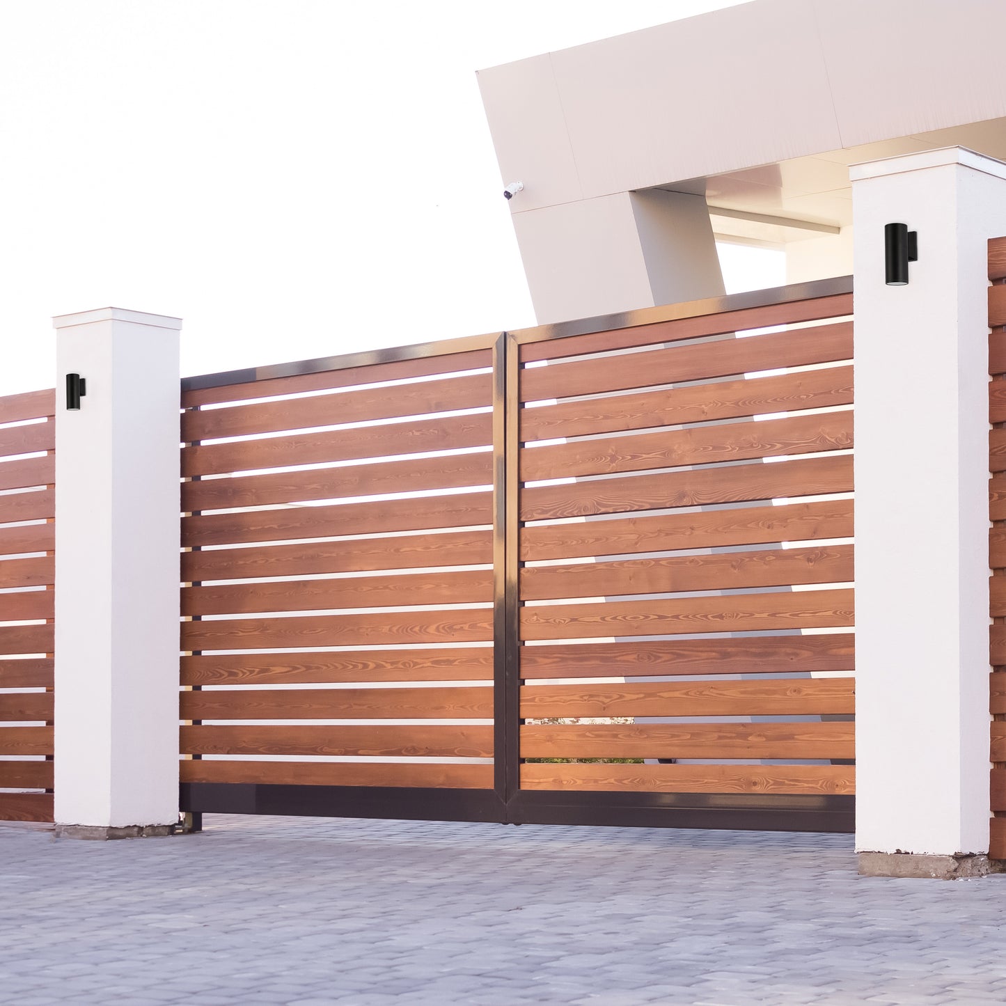 Настенный светильник LED 318G ECO (1×GU10, чёрный, IP54)