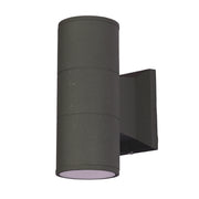 Настенный светильник LED 312G (2×GU10, тёмно-серый, IP54)