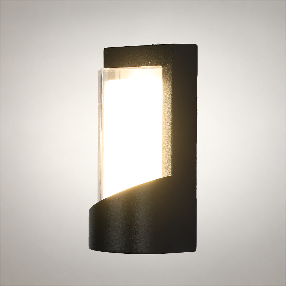 Светильник SMD 9001A 7W BLACK 3000K (TEKLED)