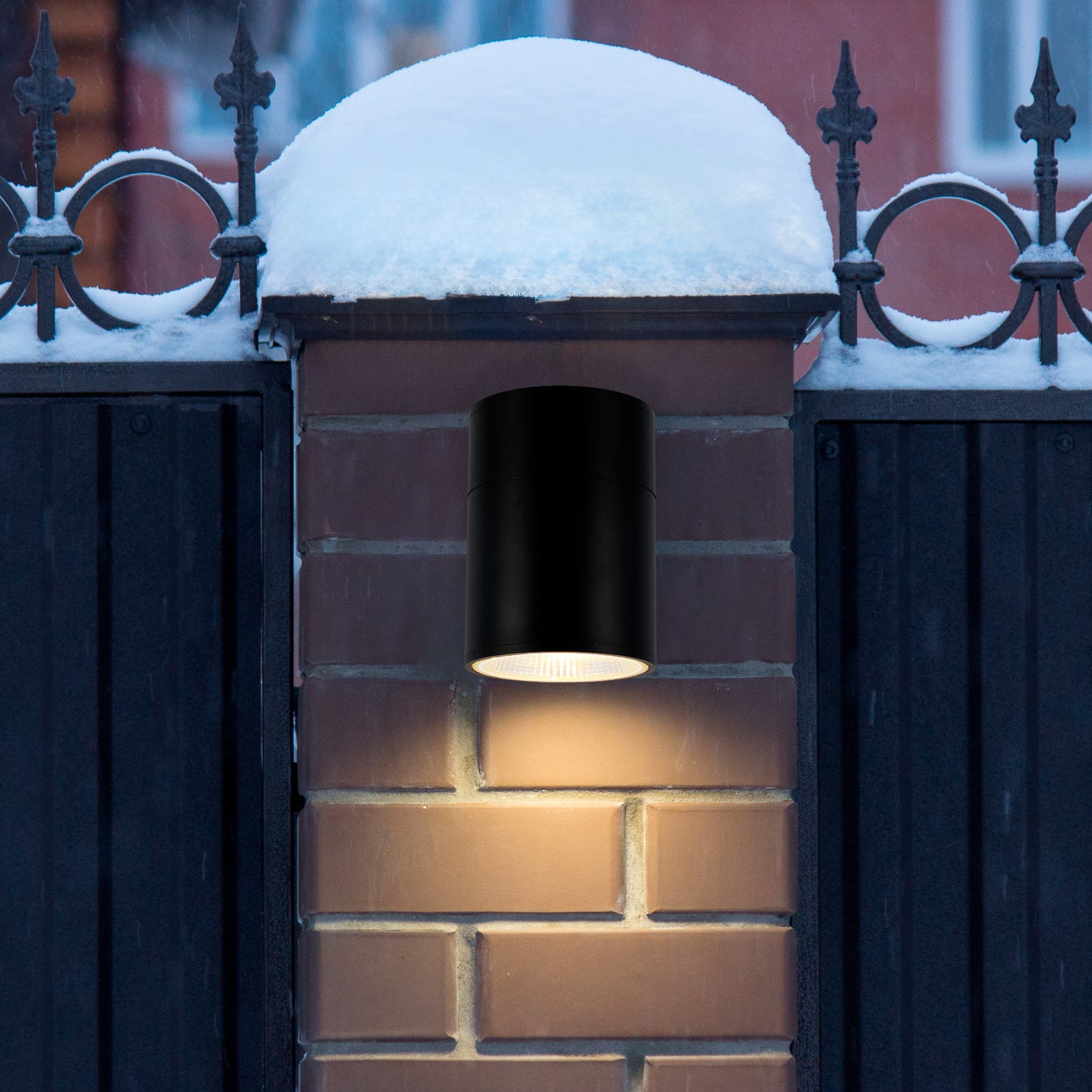 Уличный светильник LED 20W (чёрный, 3000K, IP65)