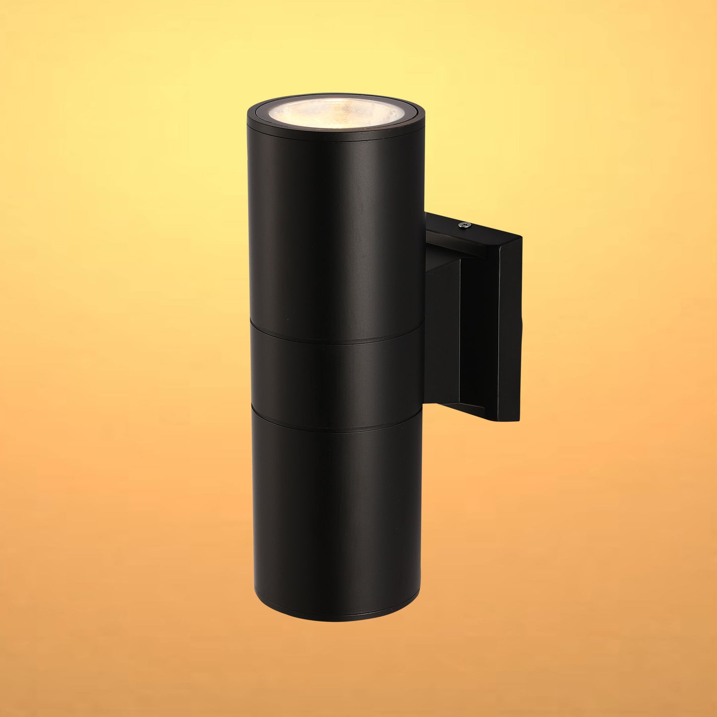 Уличный светильник COB LED 2×10W (чёрный, IP54)