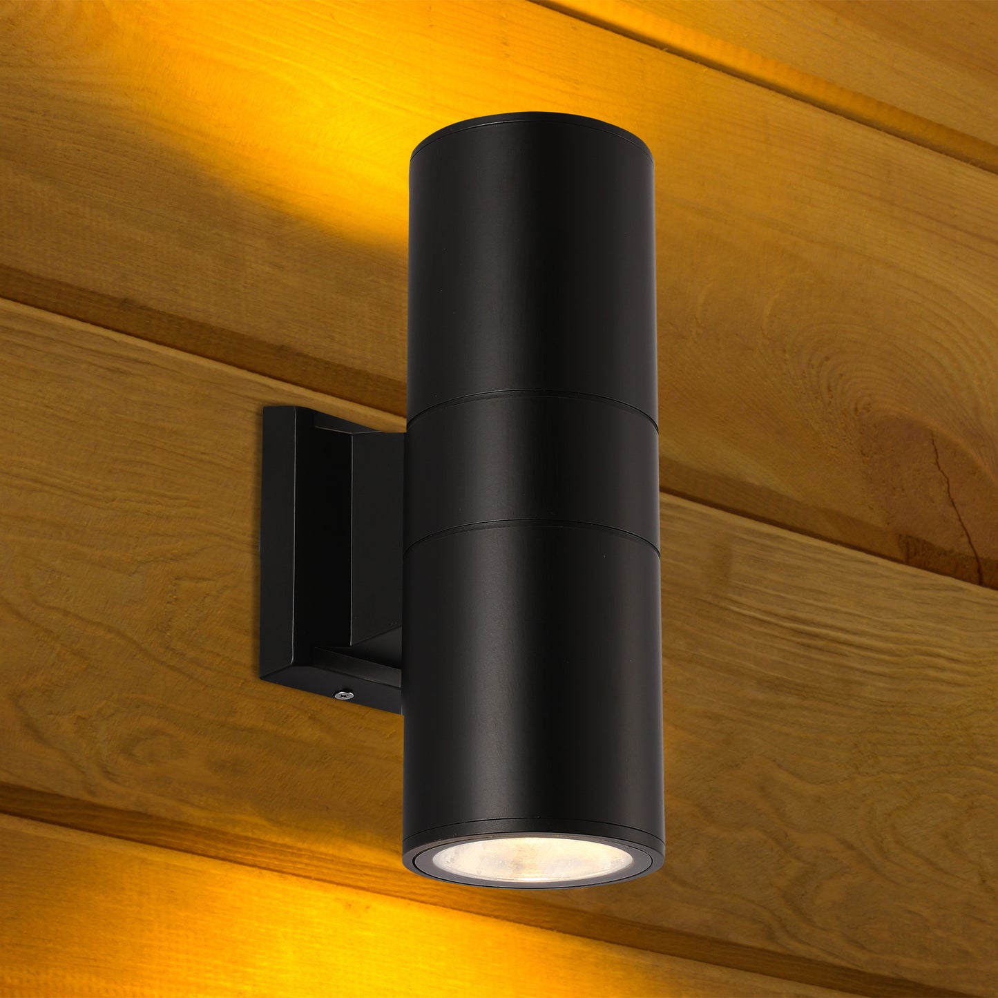 Настенный светильник LED (IP54, 3000K, чёрный)