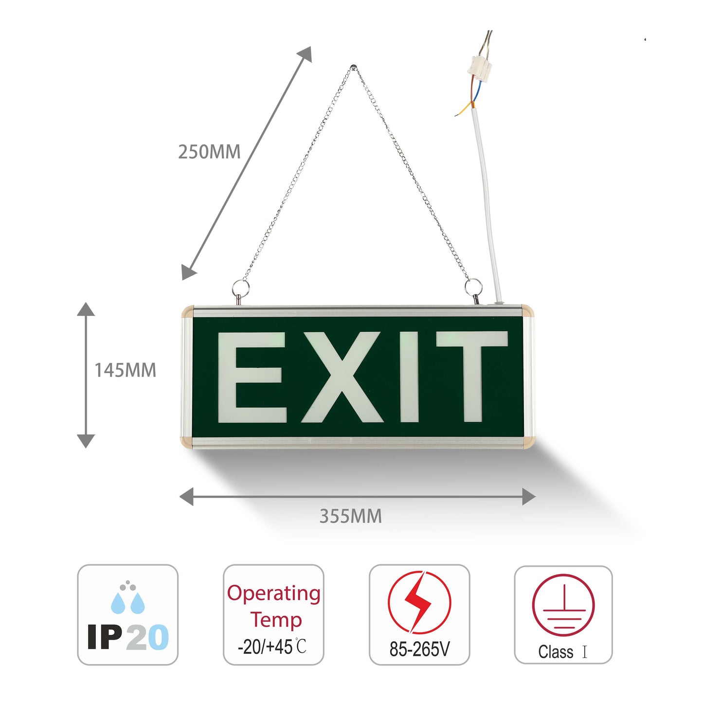 Аварийный световой указатель (Табло) LT43360
