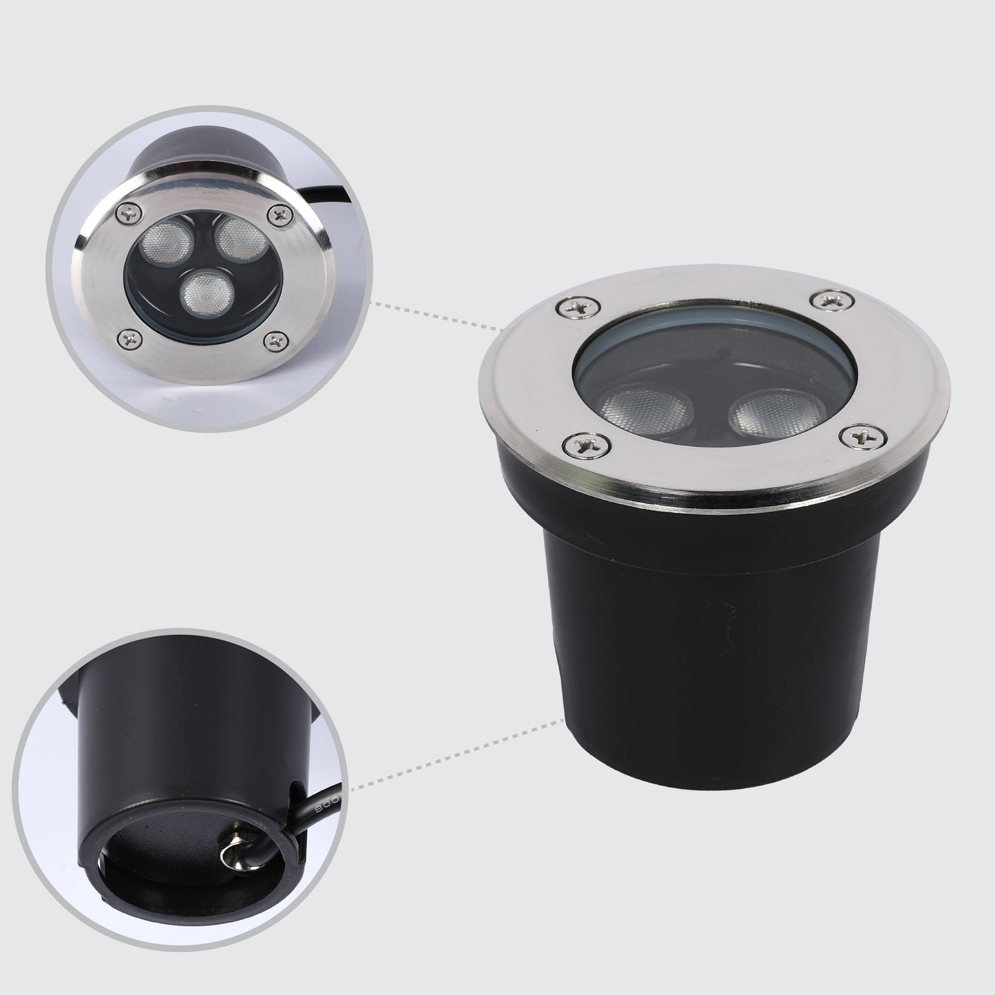 Наземно-утапливаемый LED Светильник U121 (IP65)