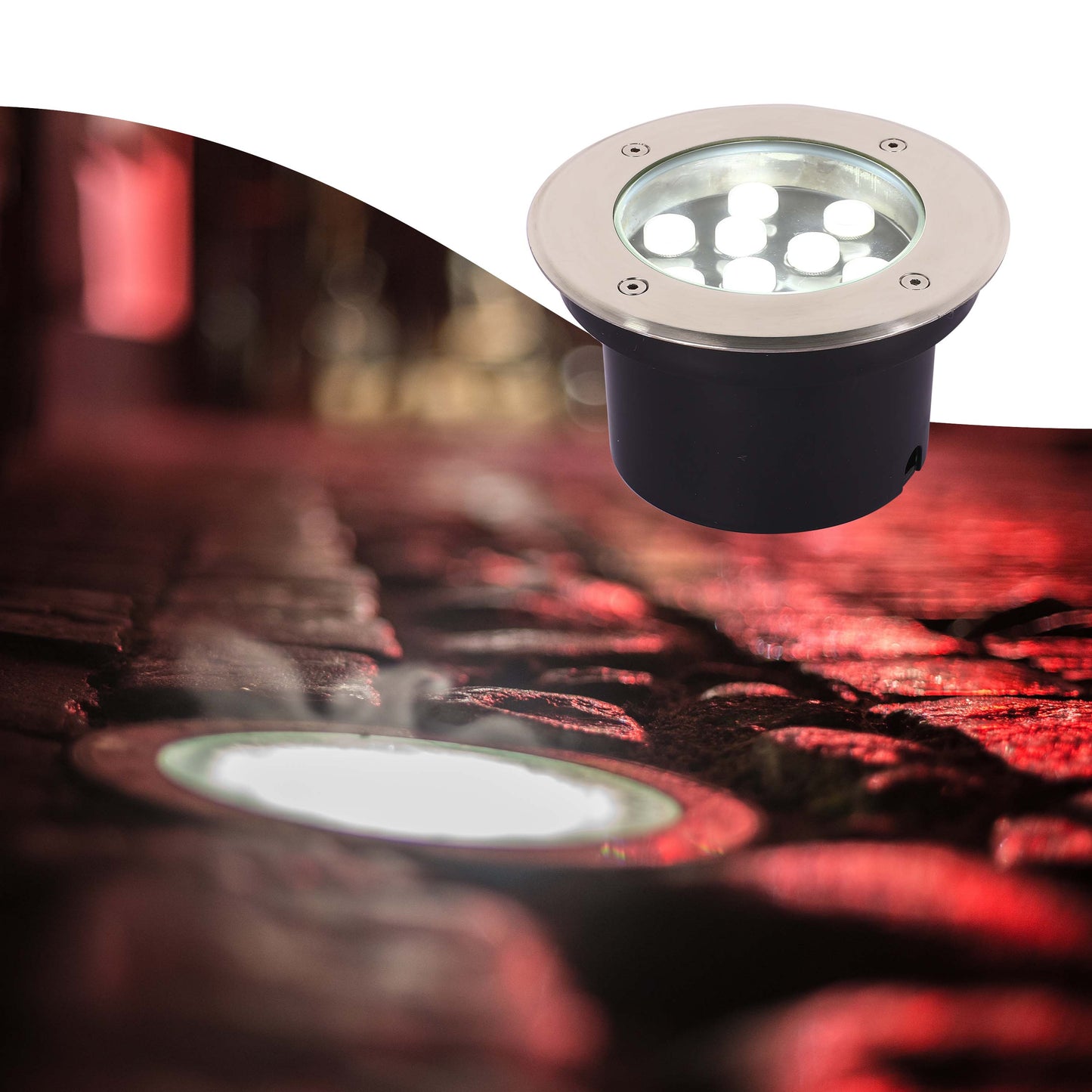 Наземно-утапливаемый LED Светильник U121 (IP65)