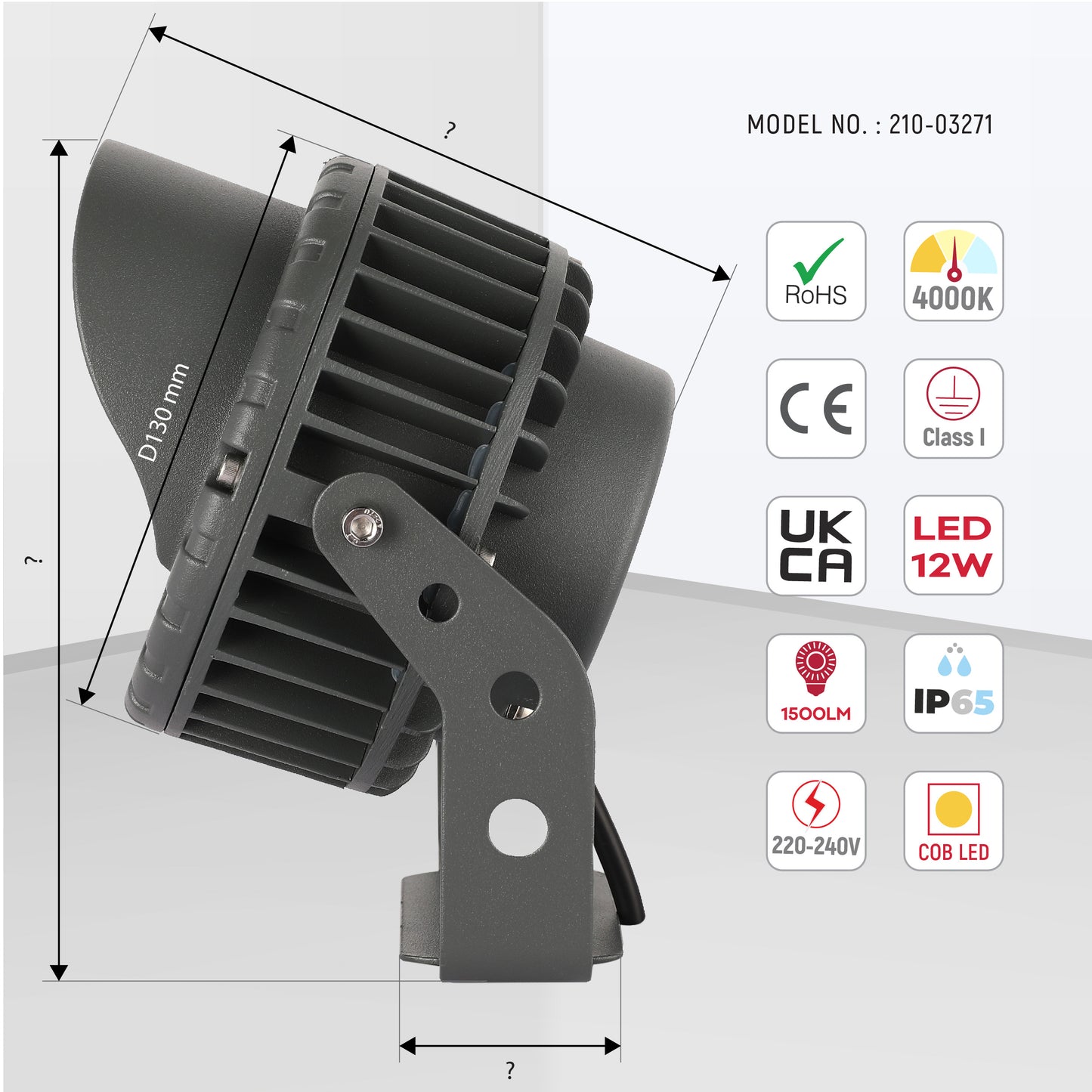 Прожектор LED SP001 (IP65)