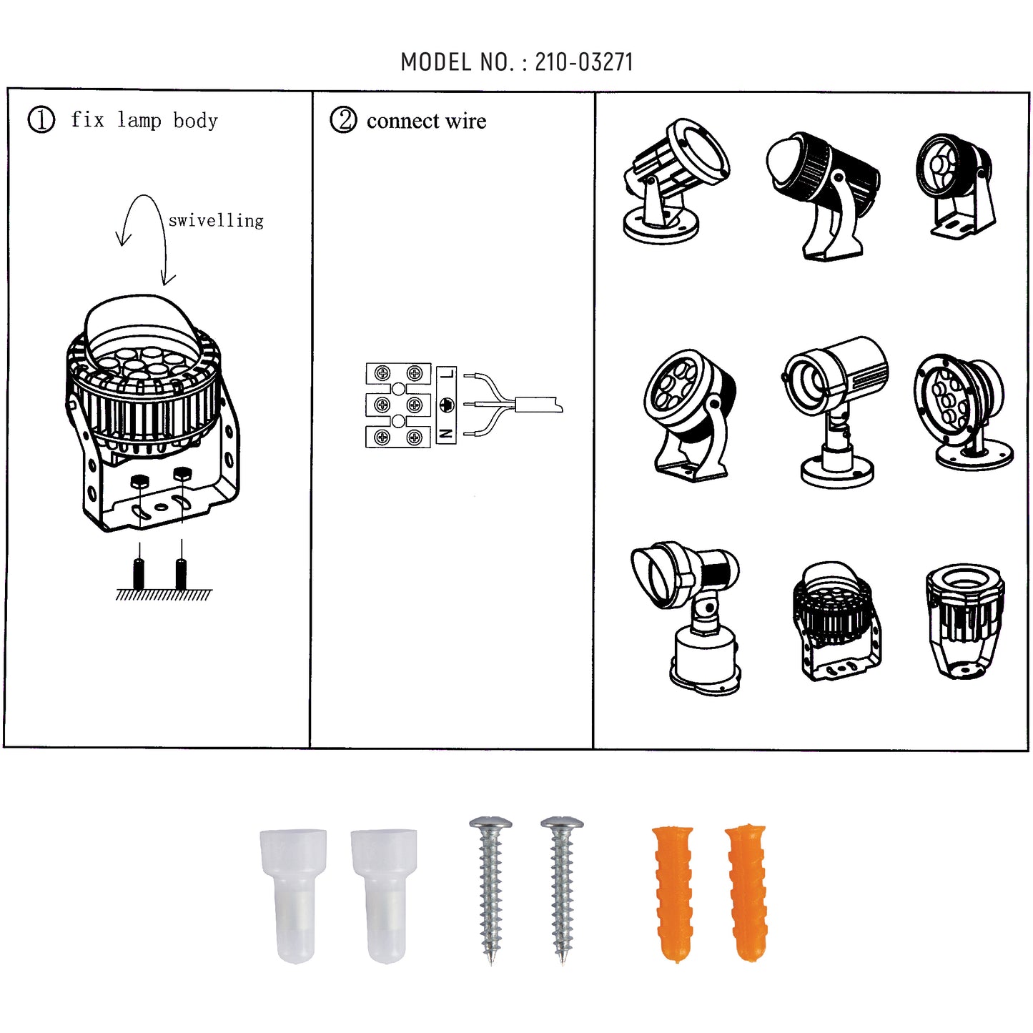 Прожектор LED SP001 (IP65)