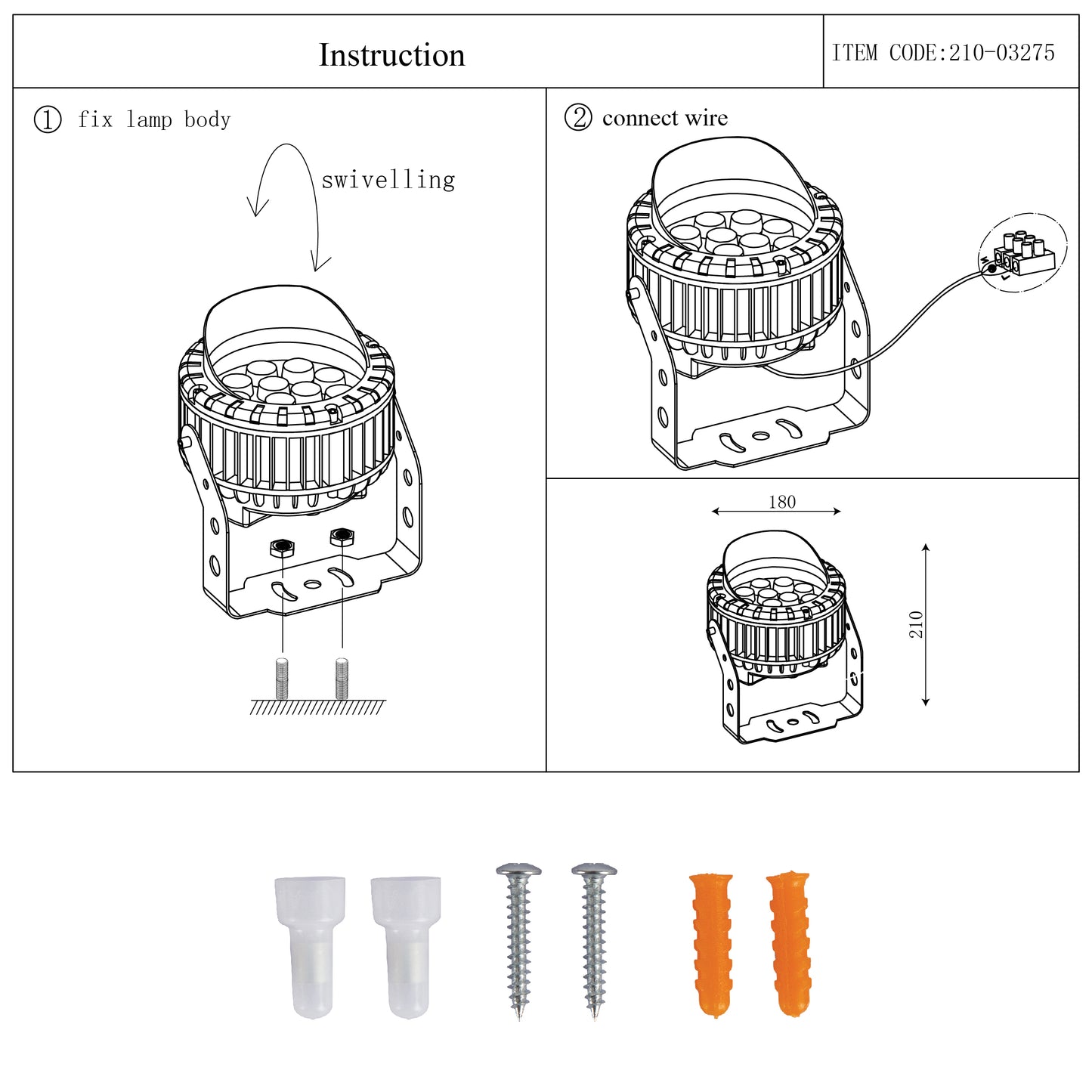 Прожектор LED SP001 (IP65)
