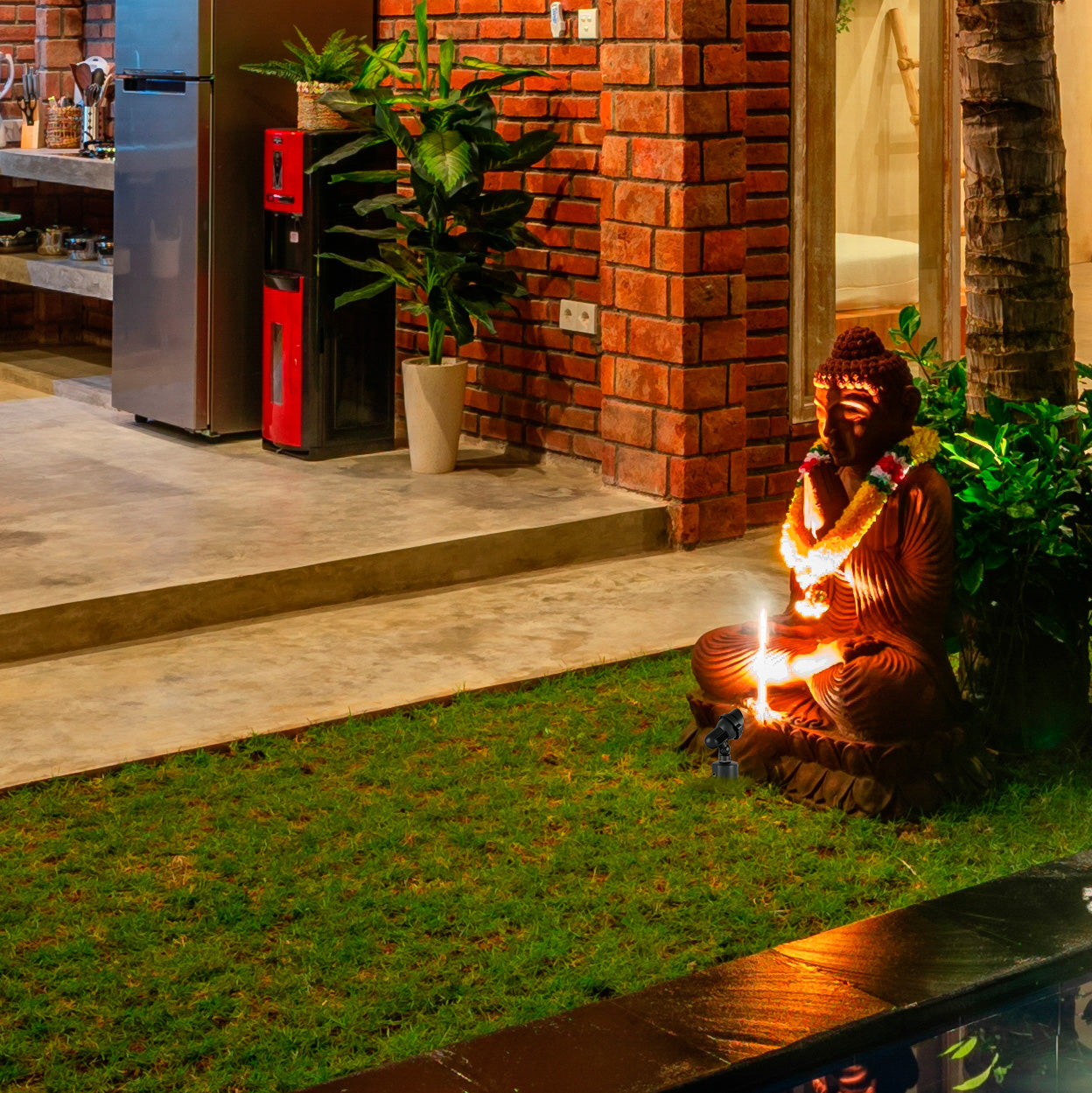 Парковый Прожектор GA010-SPIKE (Серый, IP65)