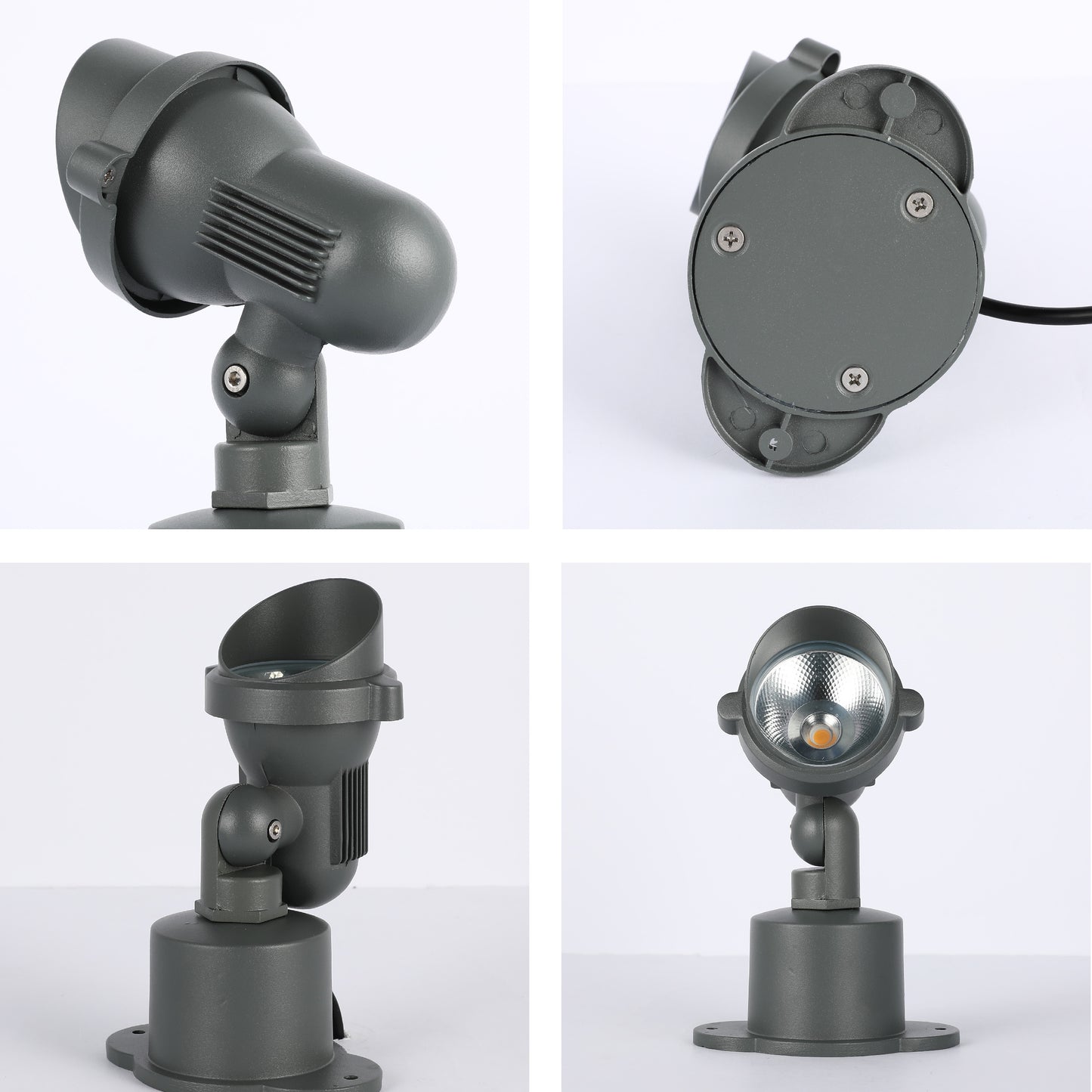 Парковый Прожектор GA010-SPIKE (Серый, IP65)