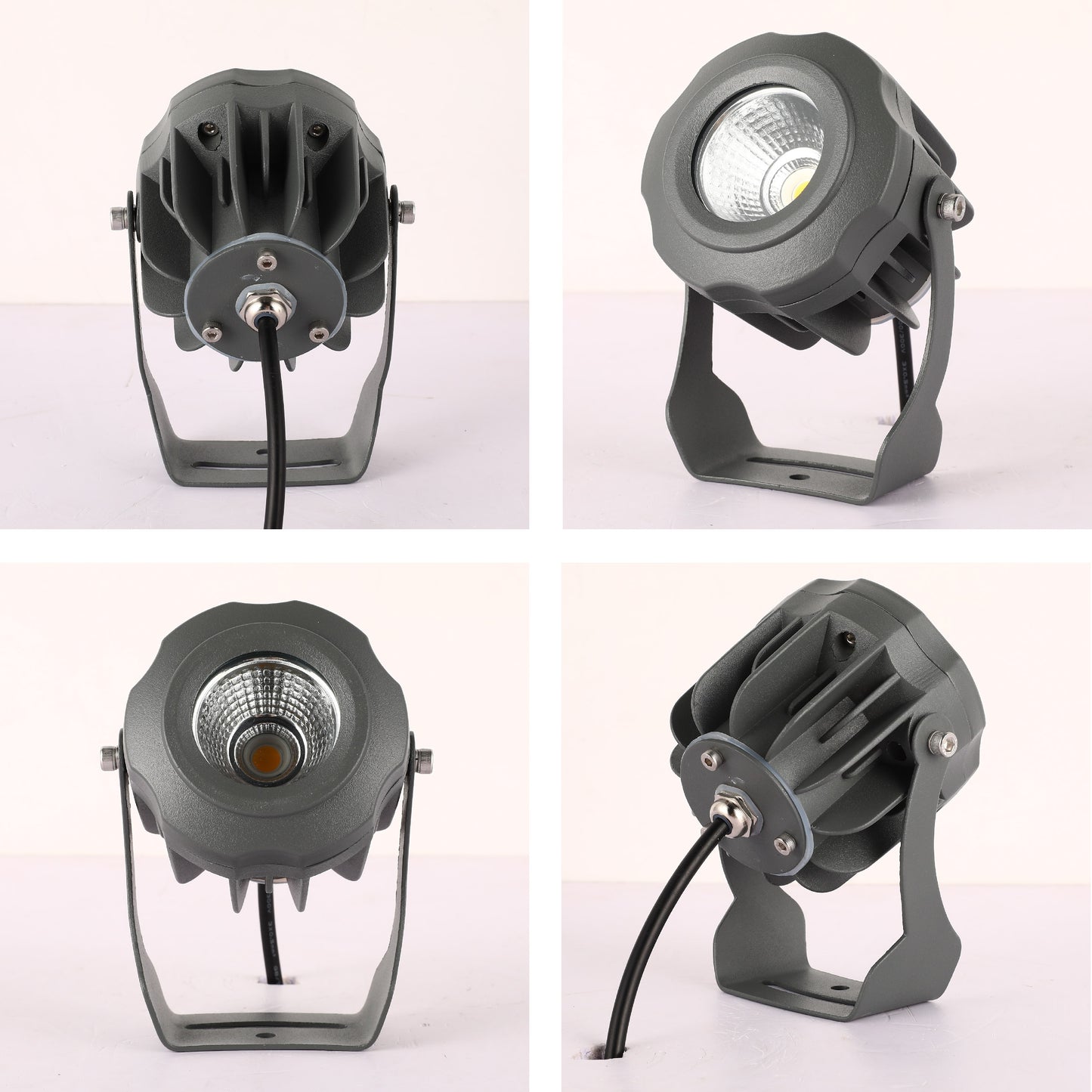 LED Прожектор LQ COB (Серый, IP65)