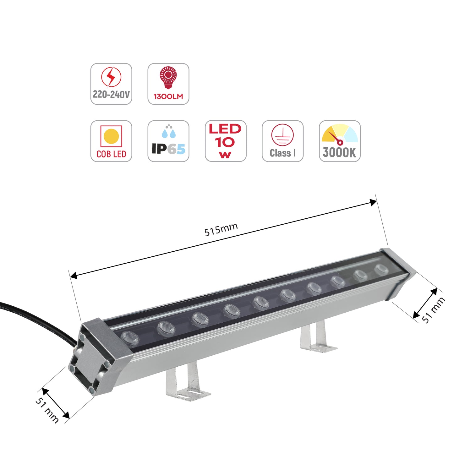 Архитектурные LED Прожекторы-линейки (Wall Washers)