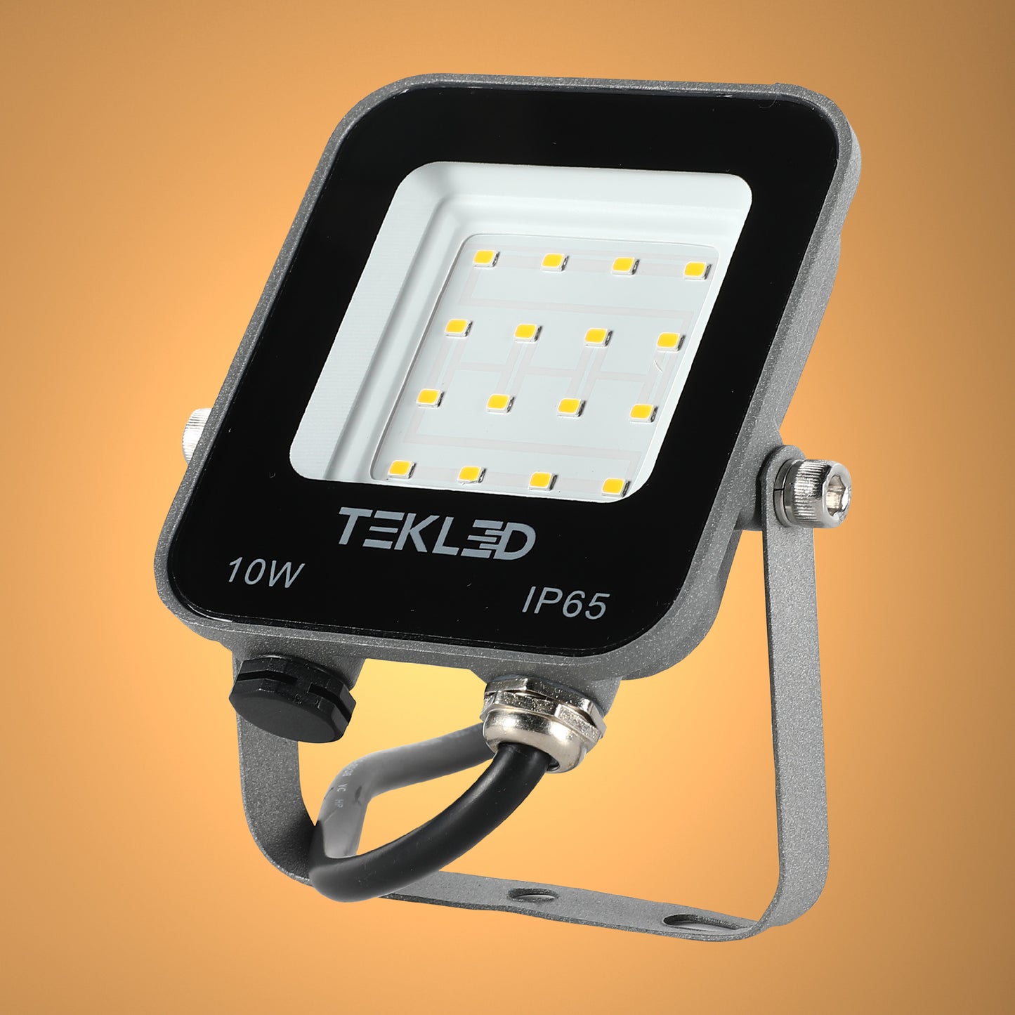 Прожектор LED (10W, Серый, IP65)