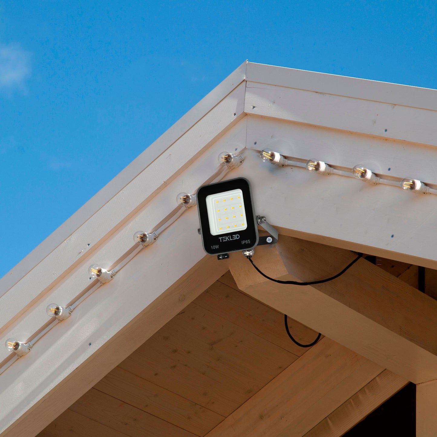 Прожектор LED (10W, Серый, IP65)