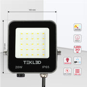 Прожектор LED NEW (20W/30W, Black, IP65)
