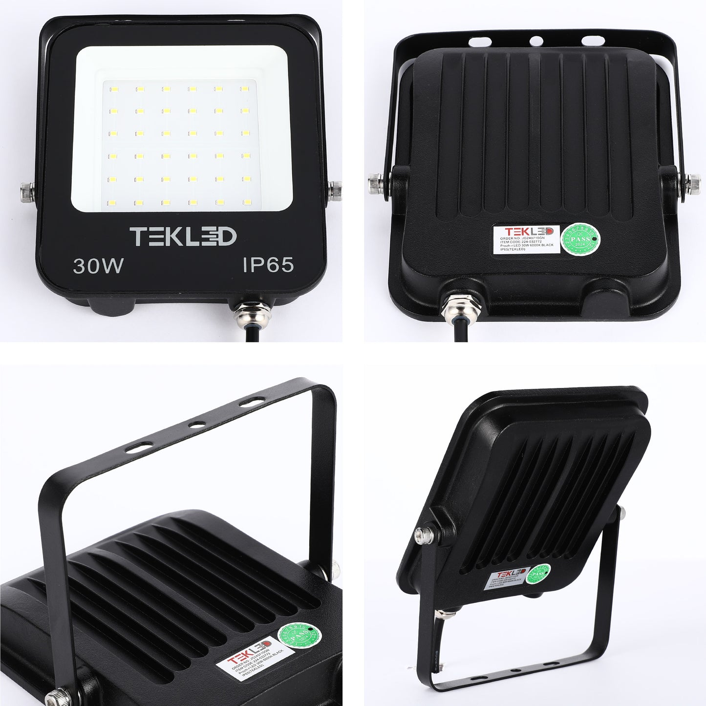 Прожектор LED NEW (20W/30W, Black, IP65)