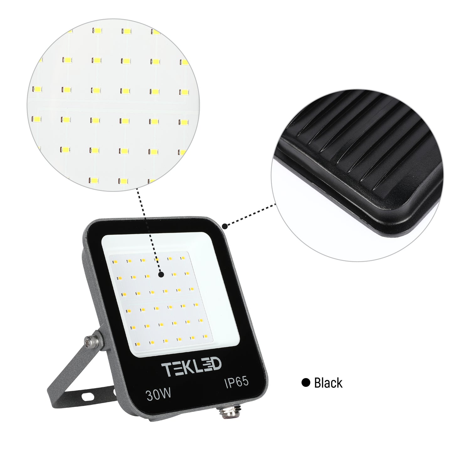 Прожектор LED NEW (20W/30W, Black, IP65)