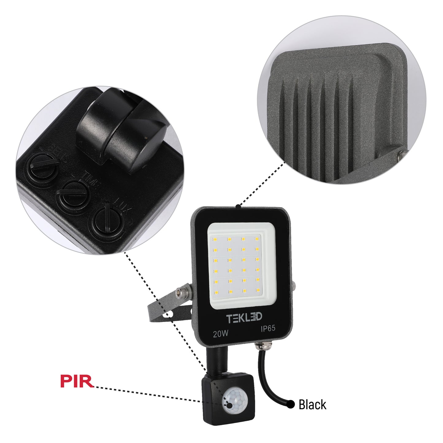 Прожектор LED SMD SENSOR (IP65)