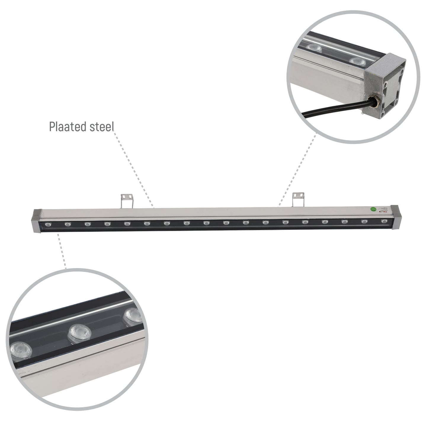 Архитектурный LED Прожектор-линейка WW02 ECO