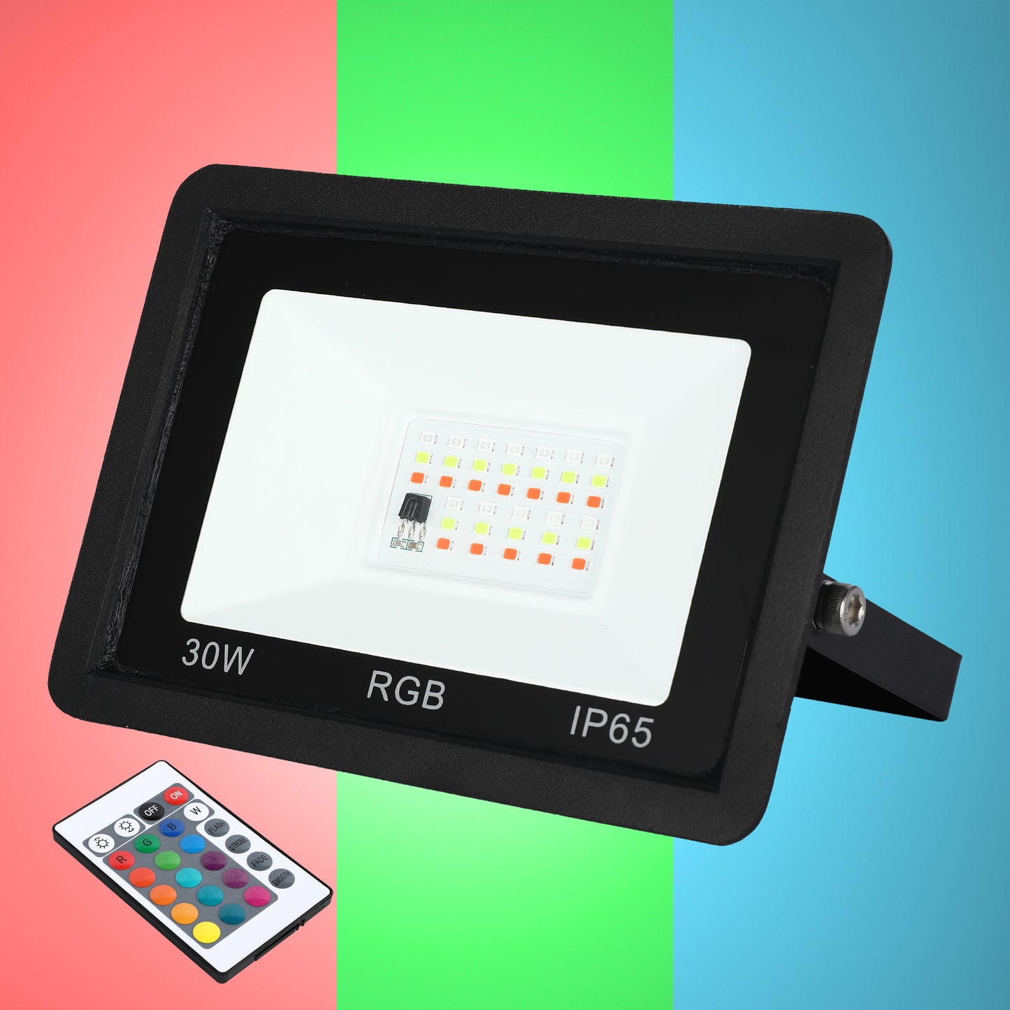 Прожектор LED DOB RGB (30W/50W, Black, IP65)