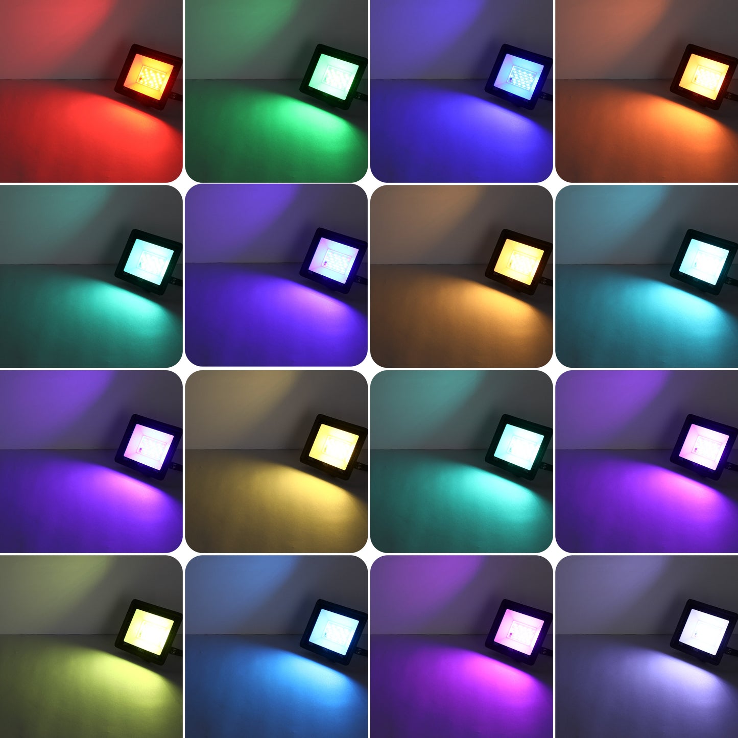 Прожектор LED DOB RGB (30W/50W, Black, IP65)