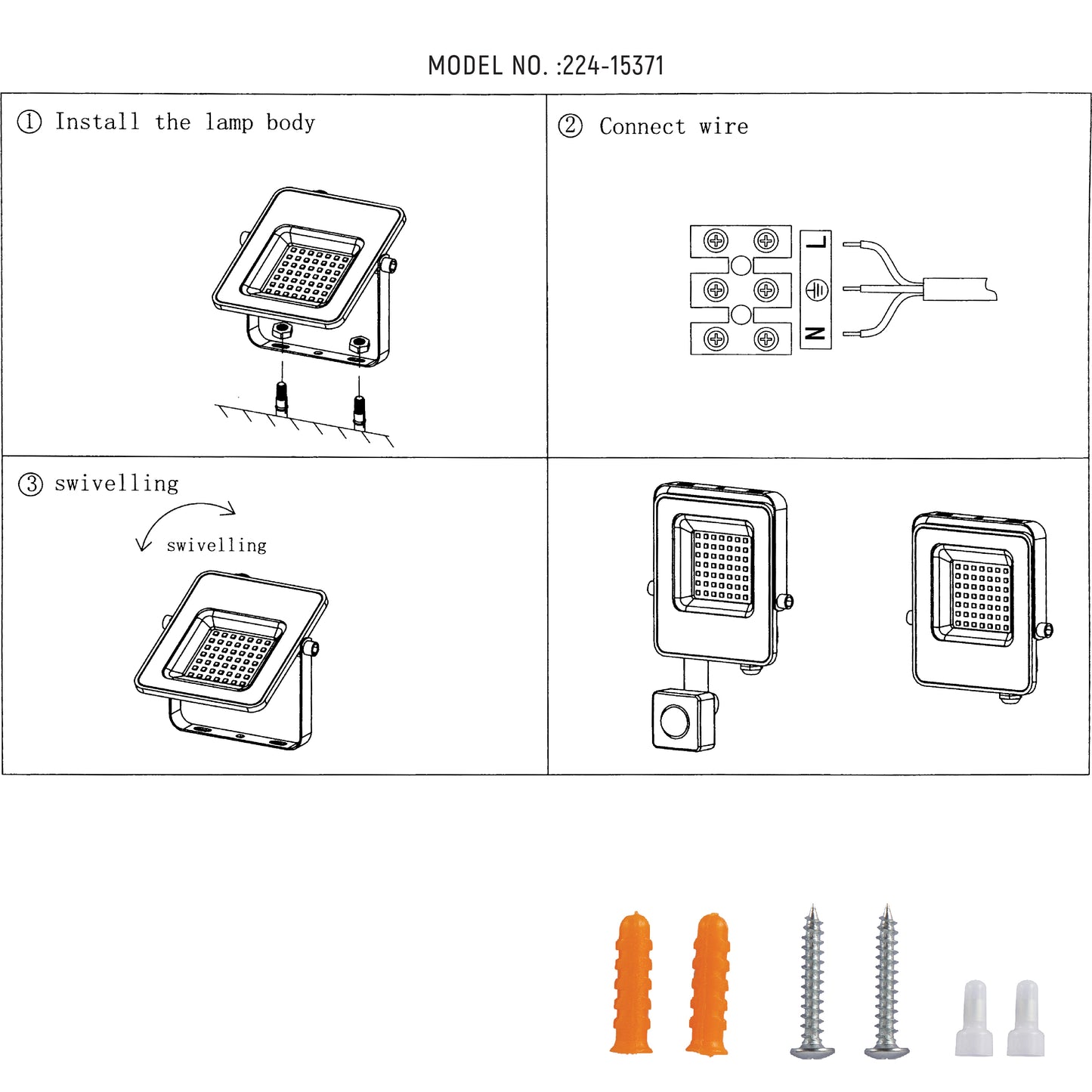 Прожектор LED CN150/200 NEW (IP65)