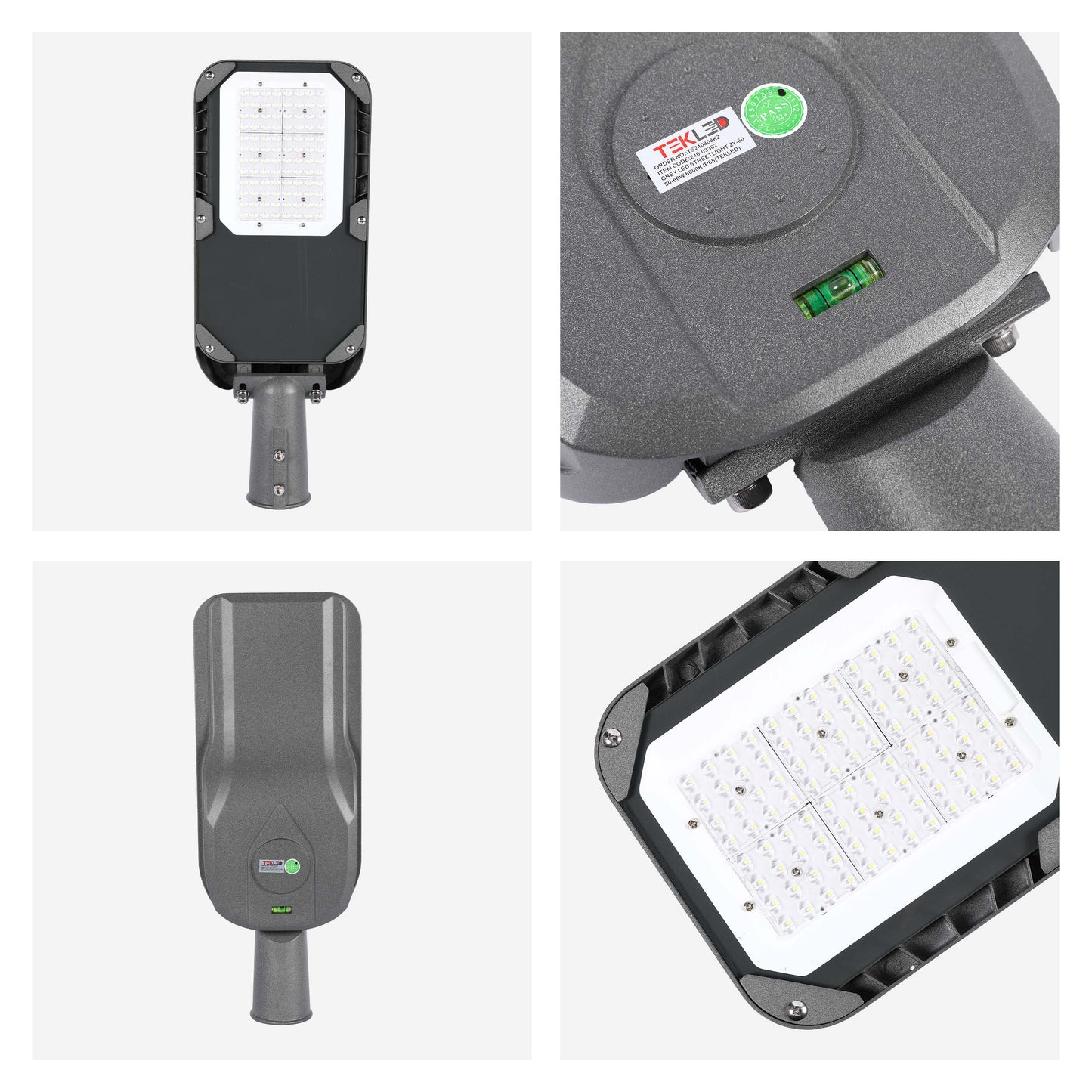 Уличный LED Светильник ZY-100 (Серый, IP65)