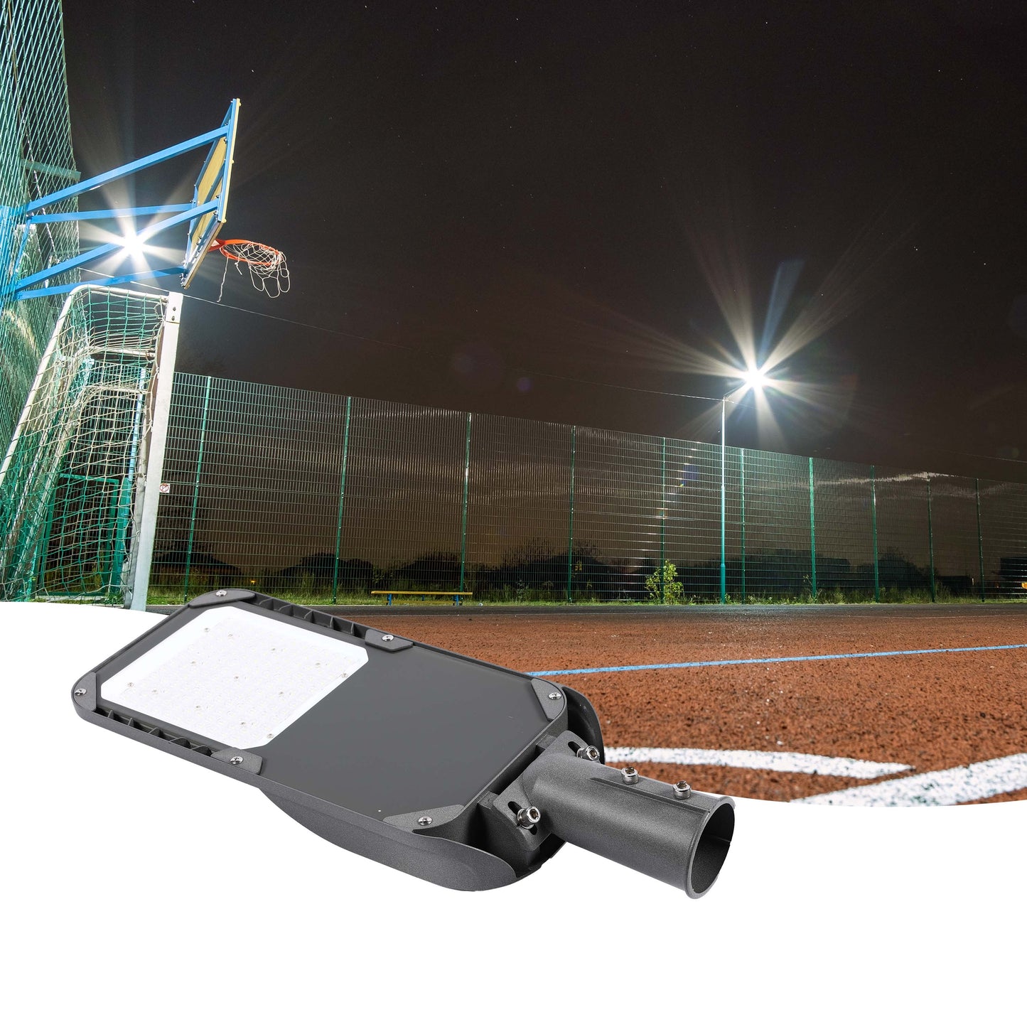 Уличный LED Светильник ZY-100 (Серый, IP65)