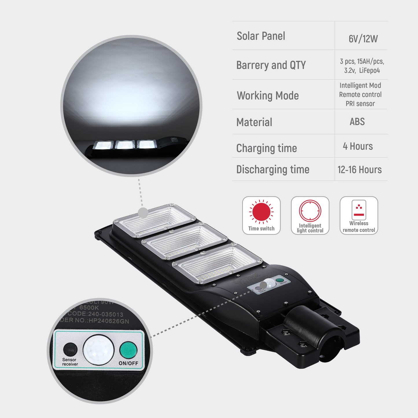 Автономный Уличный Светильник RKU LED LAZULI