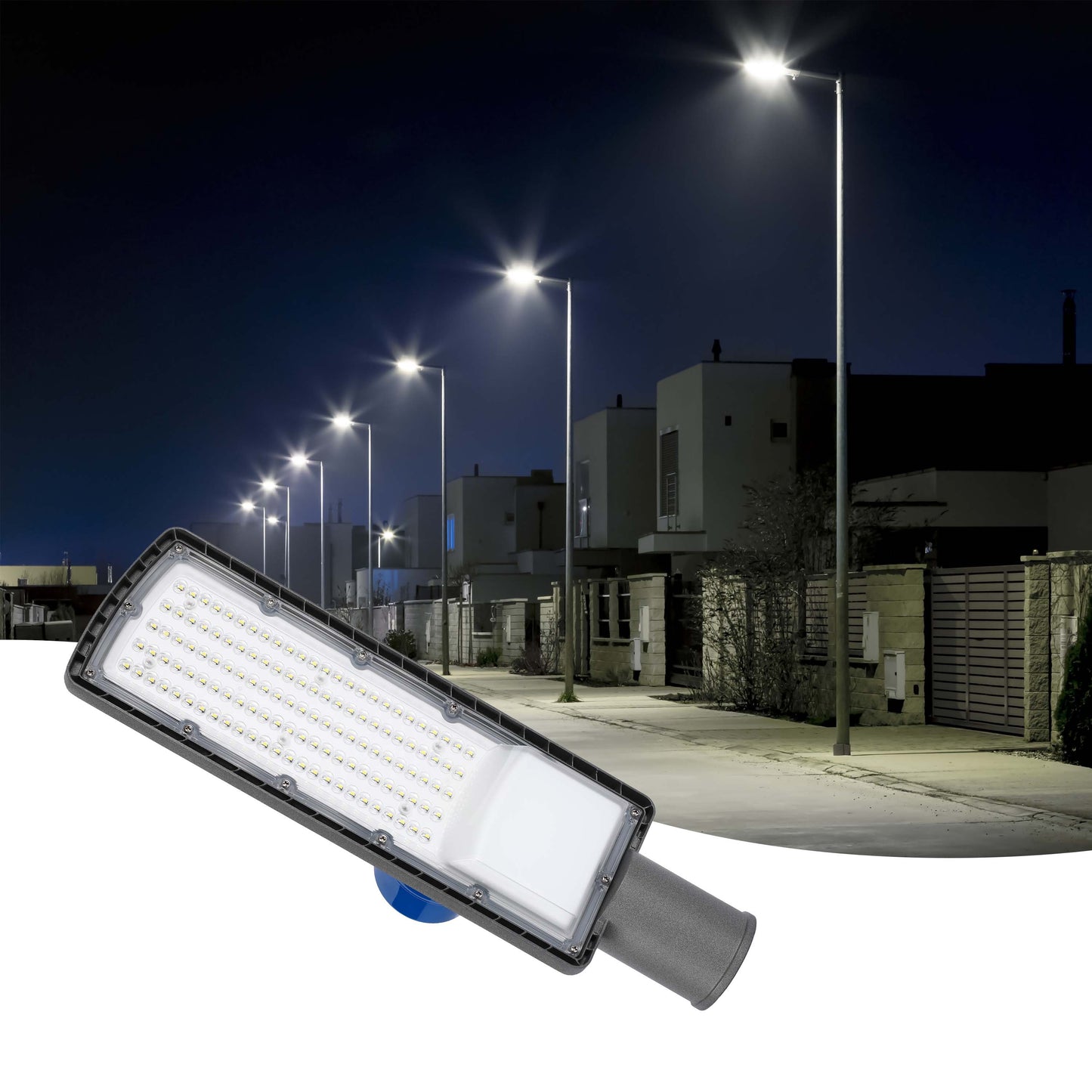 Уличный LED Светильник SENSOR (Серый, IP65)