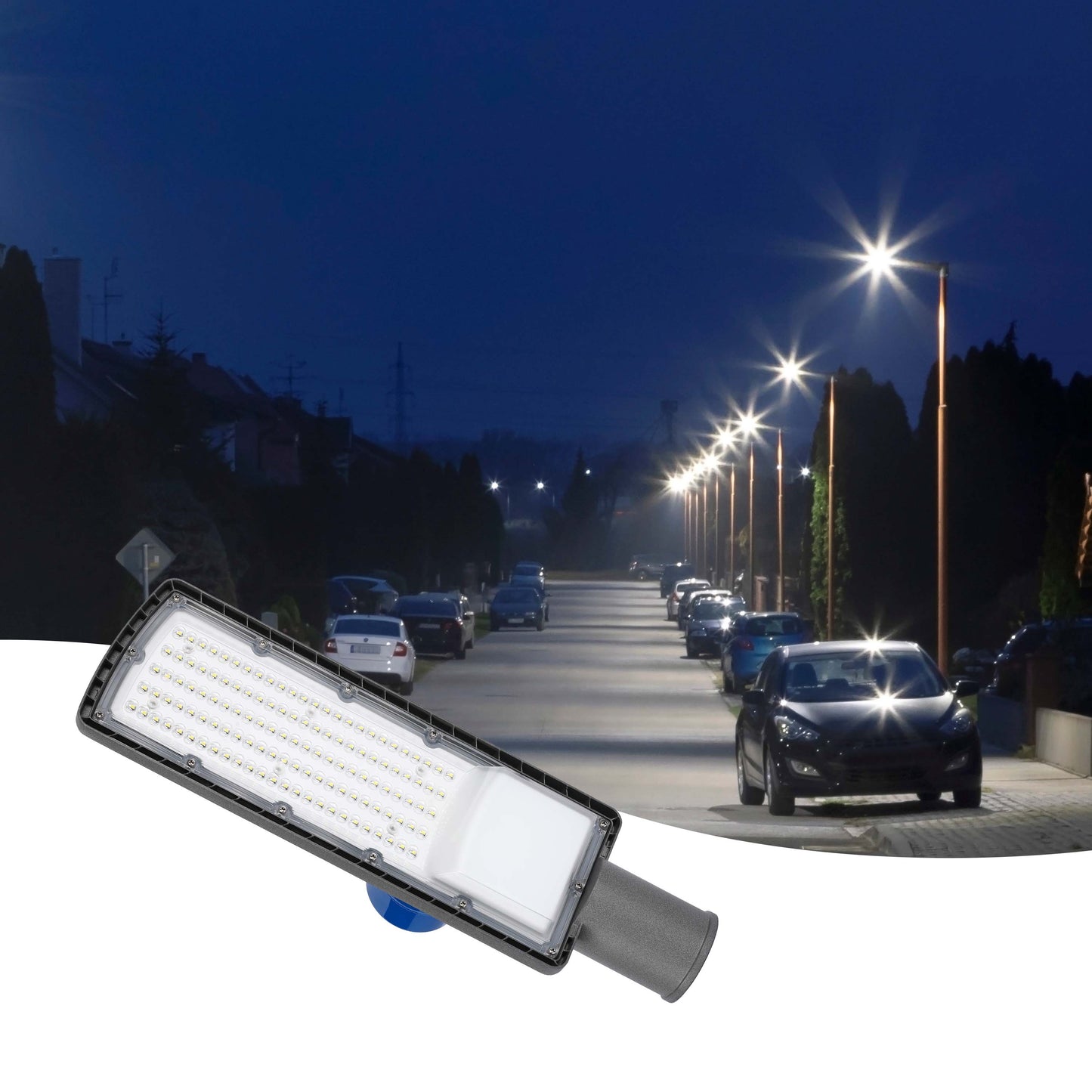 Уличный LED Светильник SENSOR (Серый, IP65)