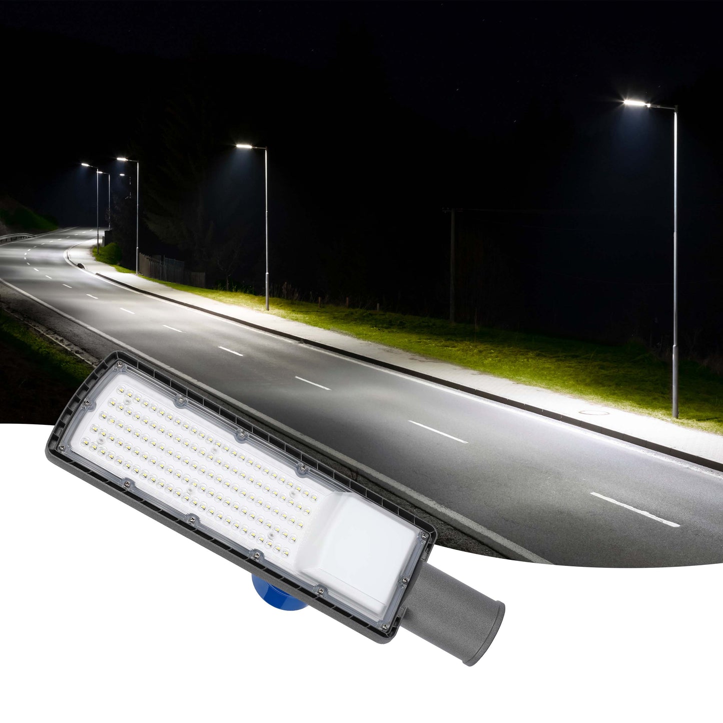 Уличный LED Светильник SENSOR (Серый, IP65)