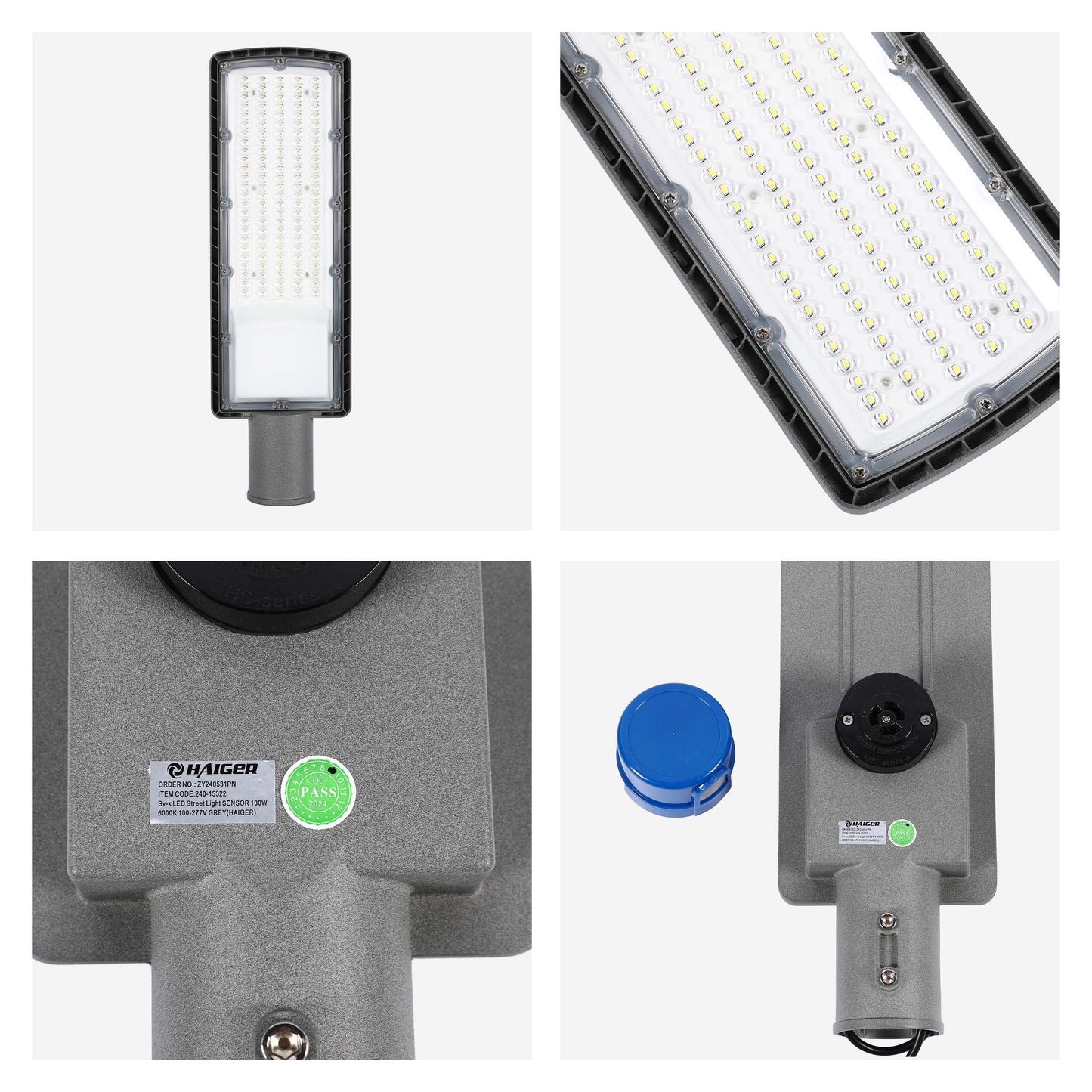 Уличный LED Светильник SENSOR (Серый, IP65)