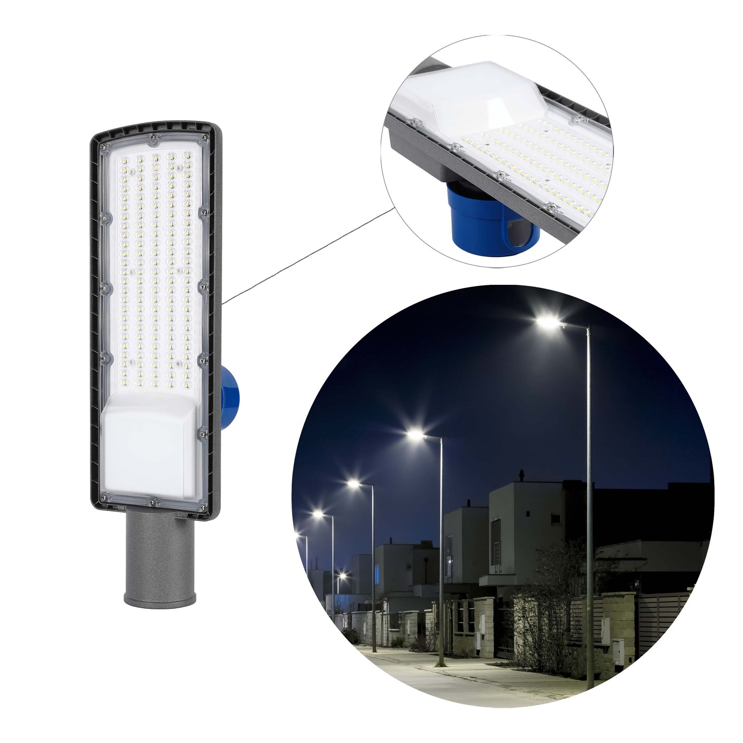 Уличный LED Светильник SENSOR (Серый, IP65)