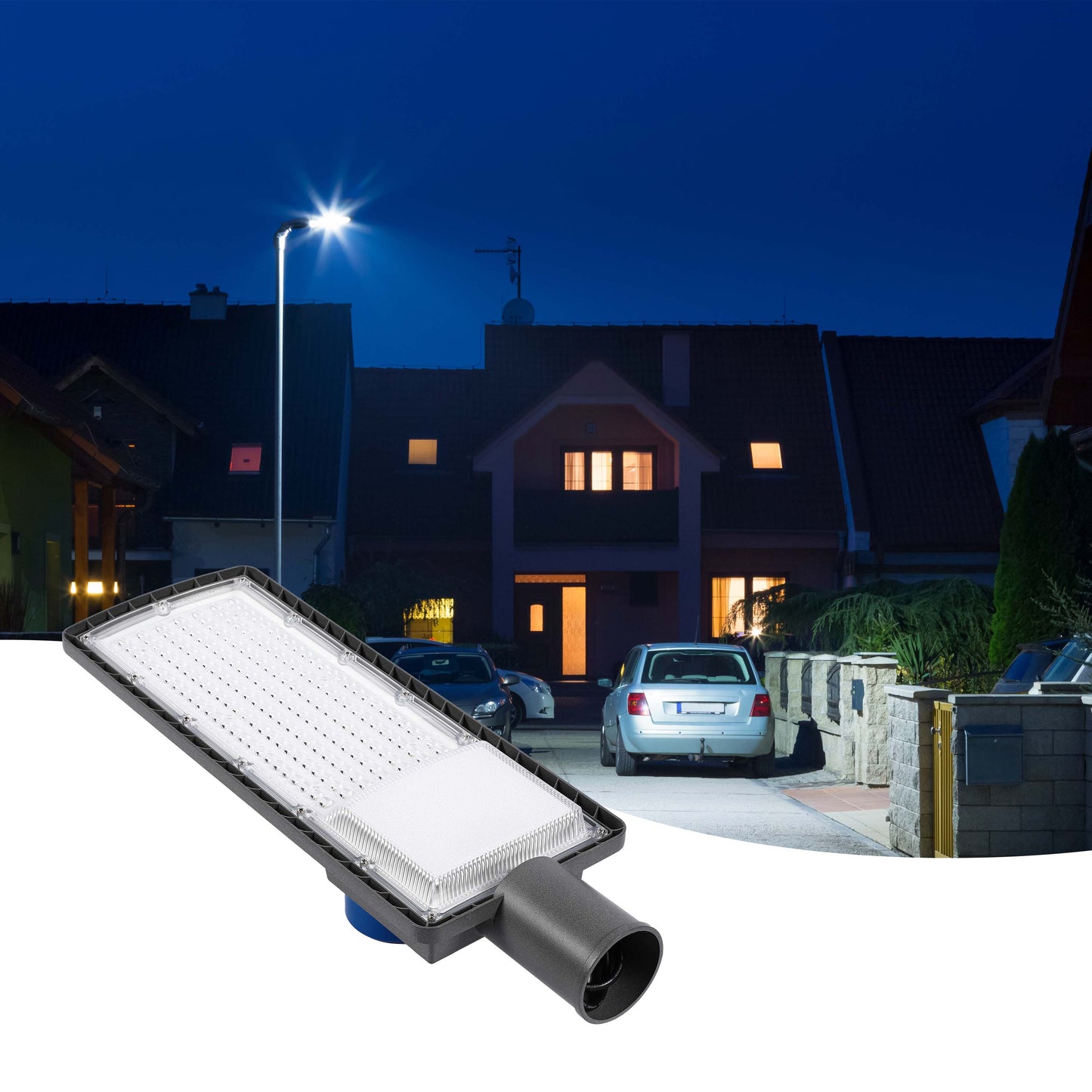 Уличный LED Светильник SENSOR (Серый, IP65)