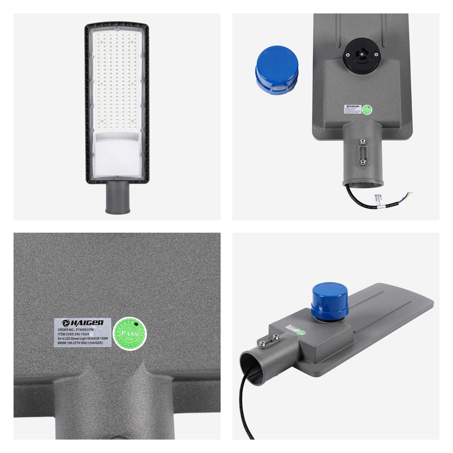 Уличный LED Светильник SENSOR (Серый, IP65)