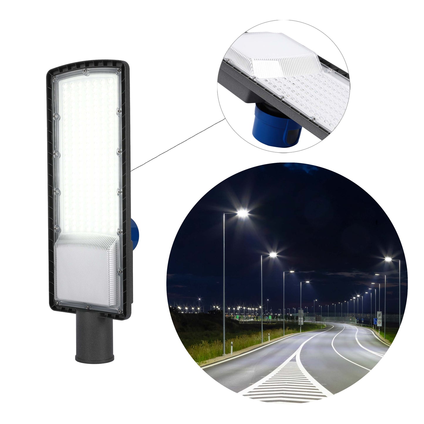 Уличный LED Светильник SENSOR (Серый, IP65)