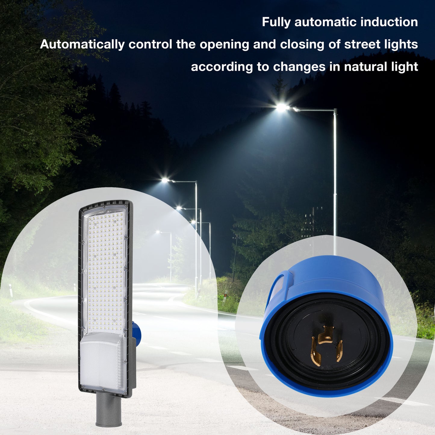 Уличный LED Светильник SENSOR (Серый, IP65)