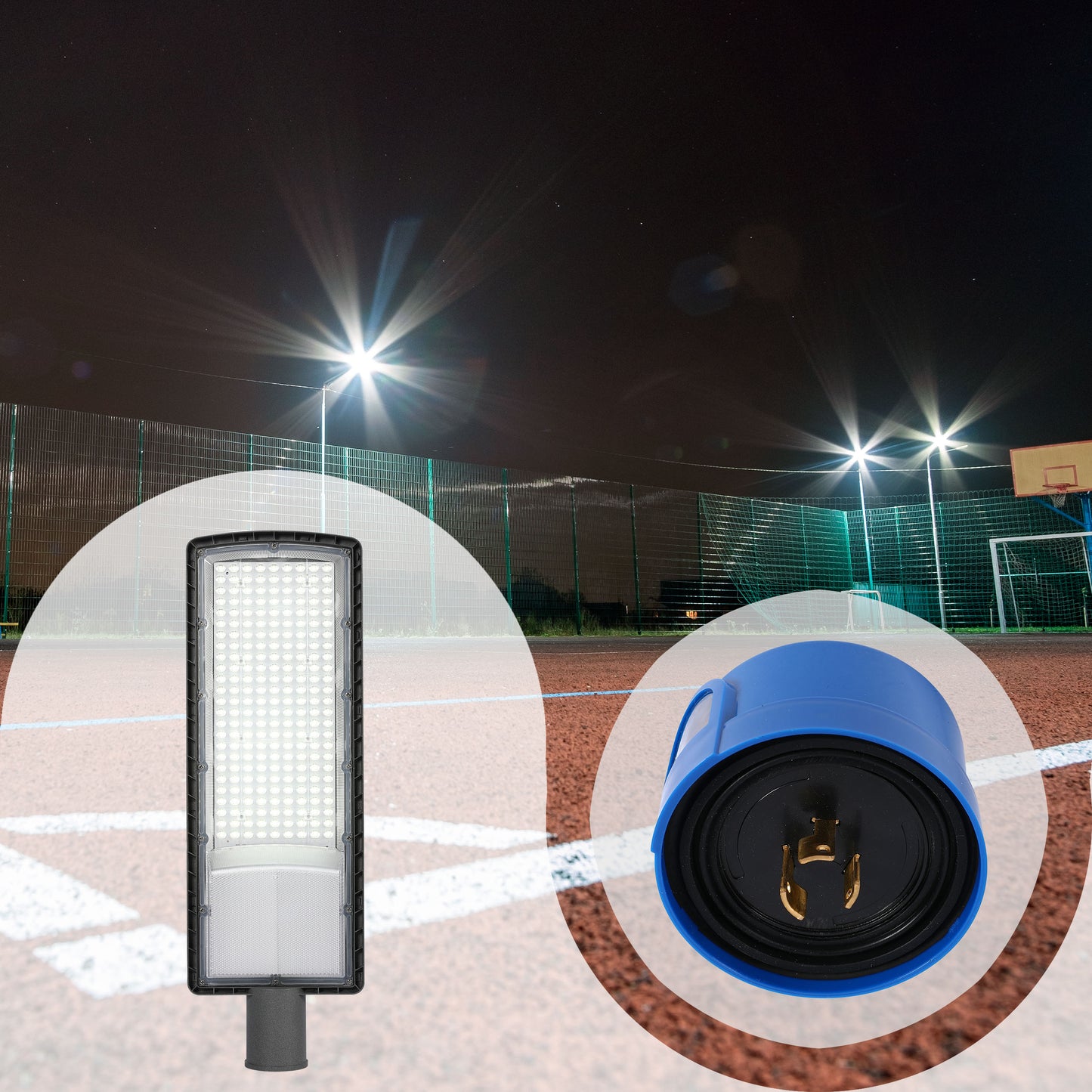 Уличный LED Светильник SENSOR (Серый, IP65)