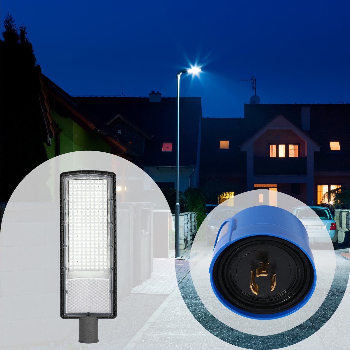 Уличный LED Светильник SENSOR (Серый, IP65)