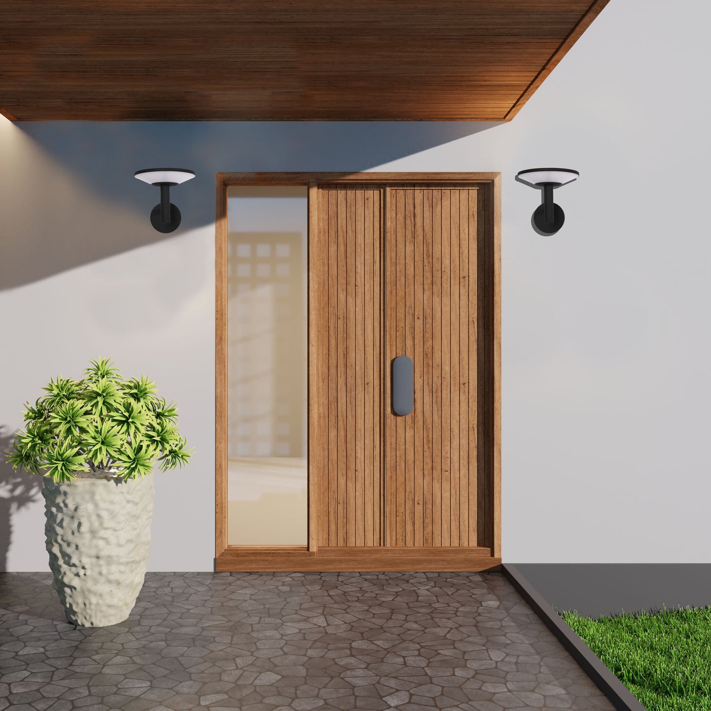 Декоративные и Парковые LED Светильники (12W,18W 3000K, Black)