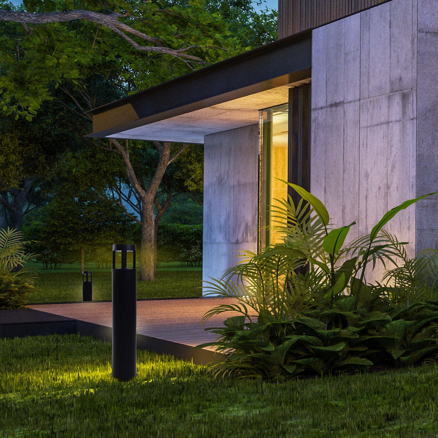 Газонный Светильник (Боллард) 15W, 4000K