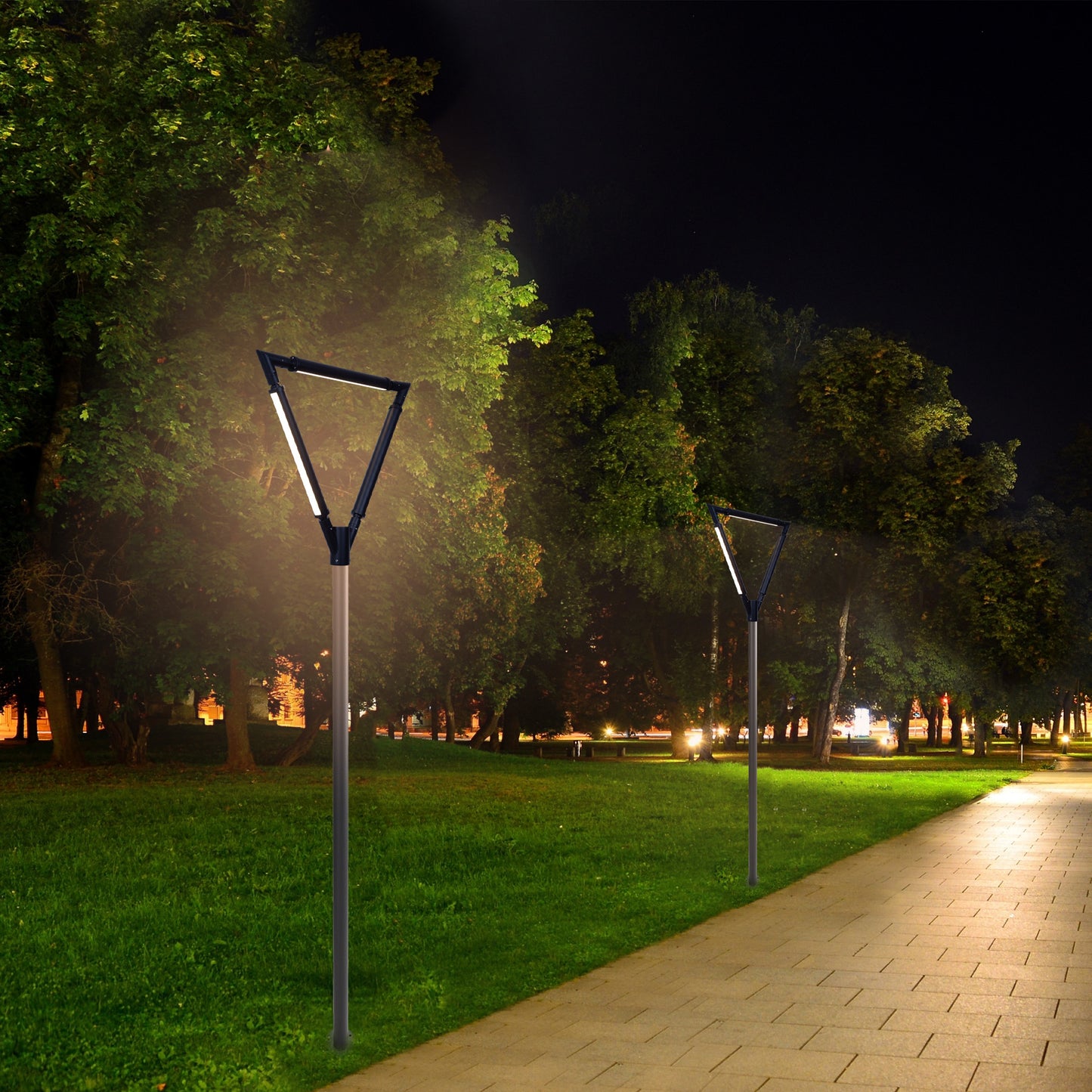 Парковый LED Светильник 1004-1A (54W, 4000K, IP65)