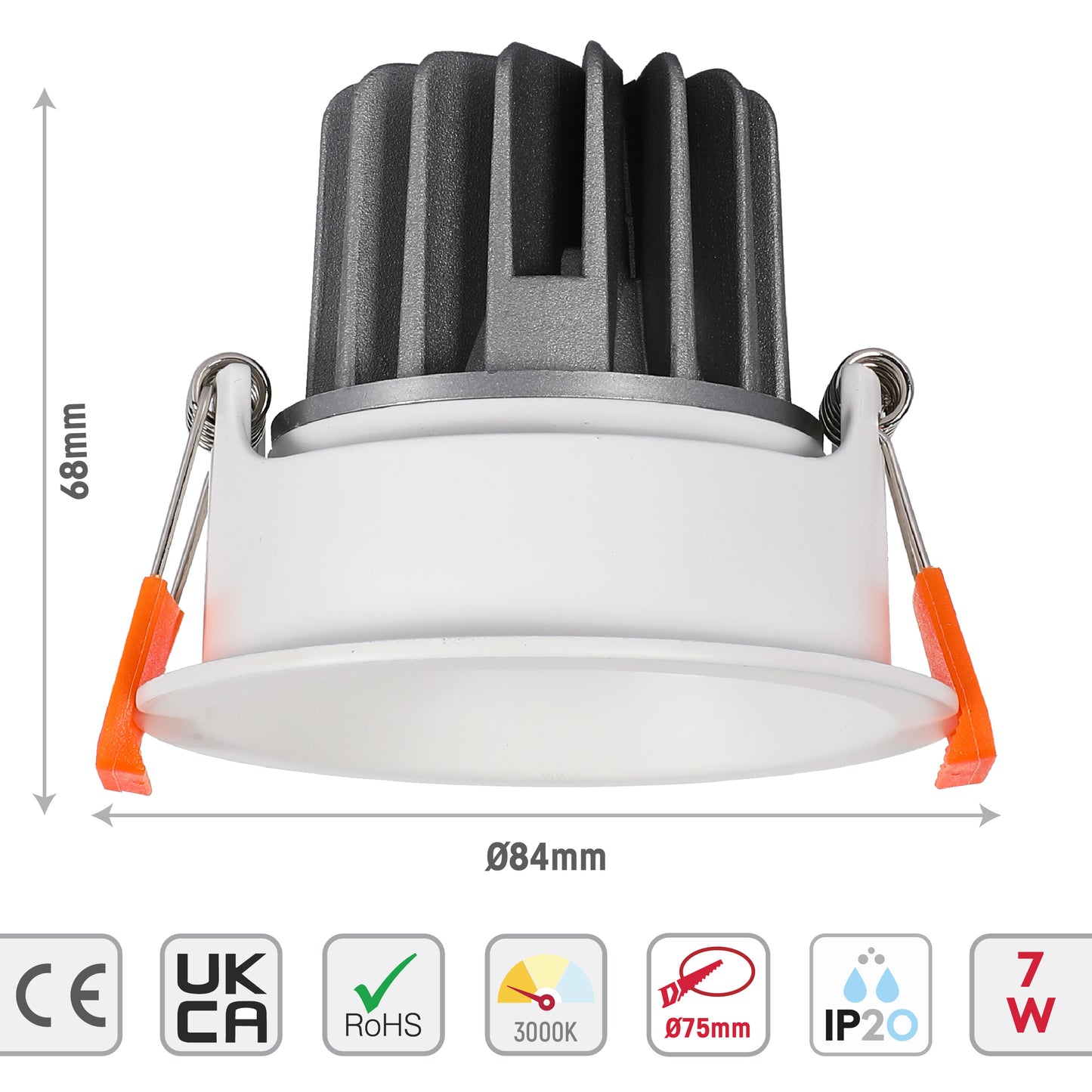 Встраиваемый Поворотный LED Светильник  XX-270C