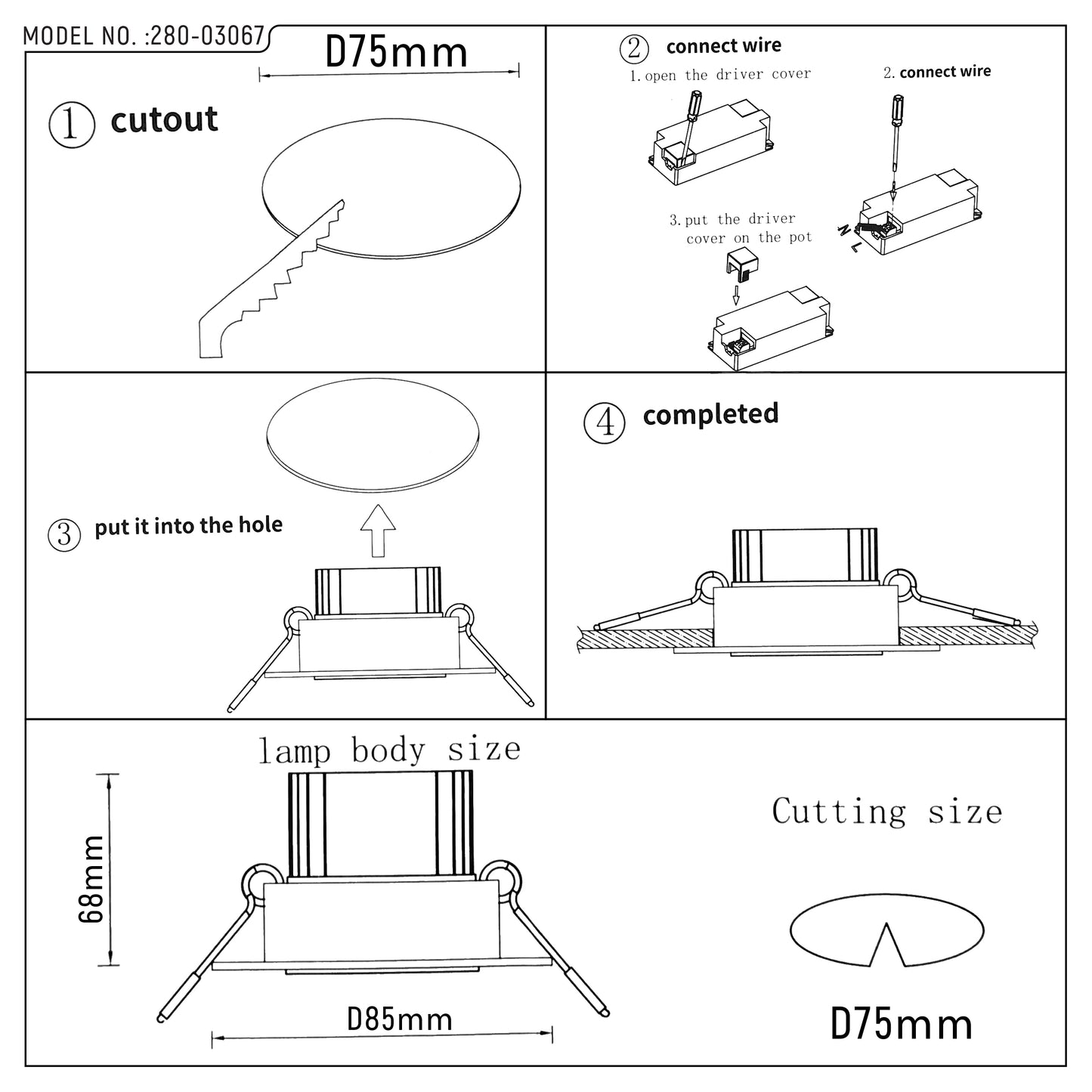 Встраиваемый Поворотный LED Светильник  XX-270C