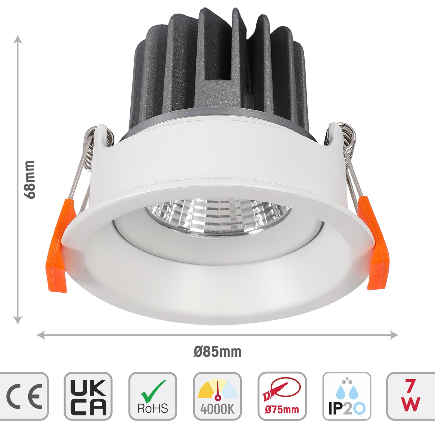 Встраиваемый Поворотный LED Светильник  XX-270C