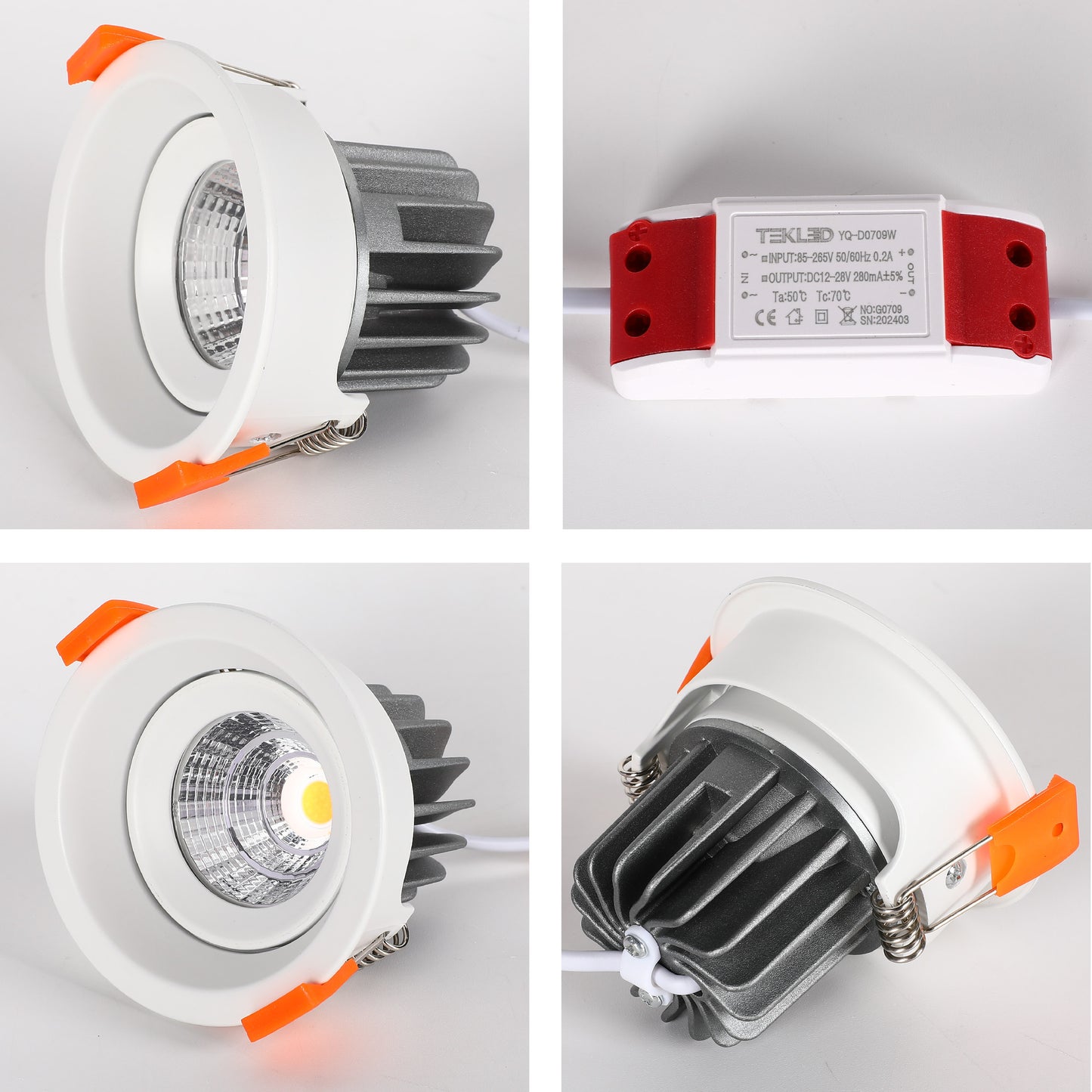 Встраиваемый Поворотный LED Светильник  XX-270C