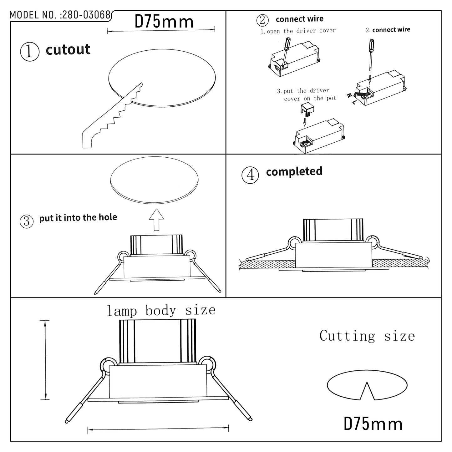 Встраиваемый Поворотный LED Светильник  XX-270C