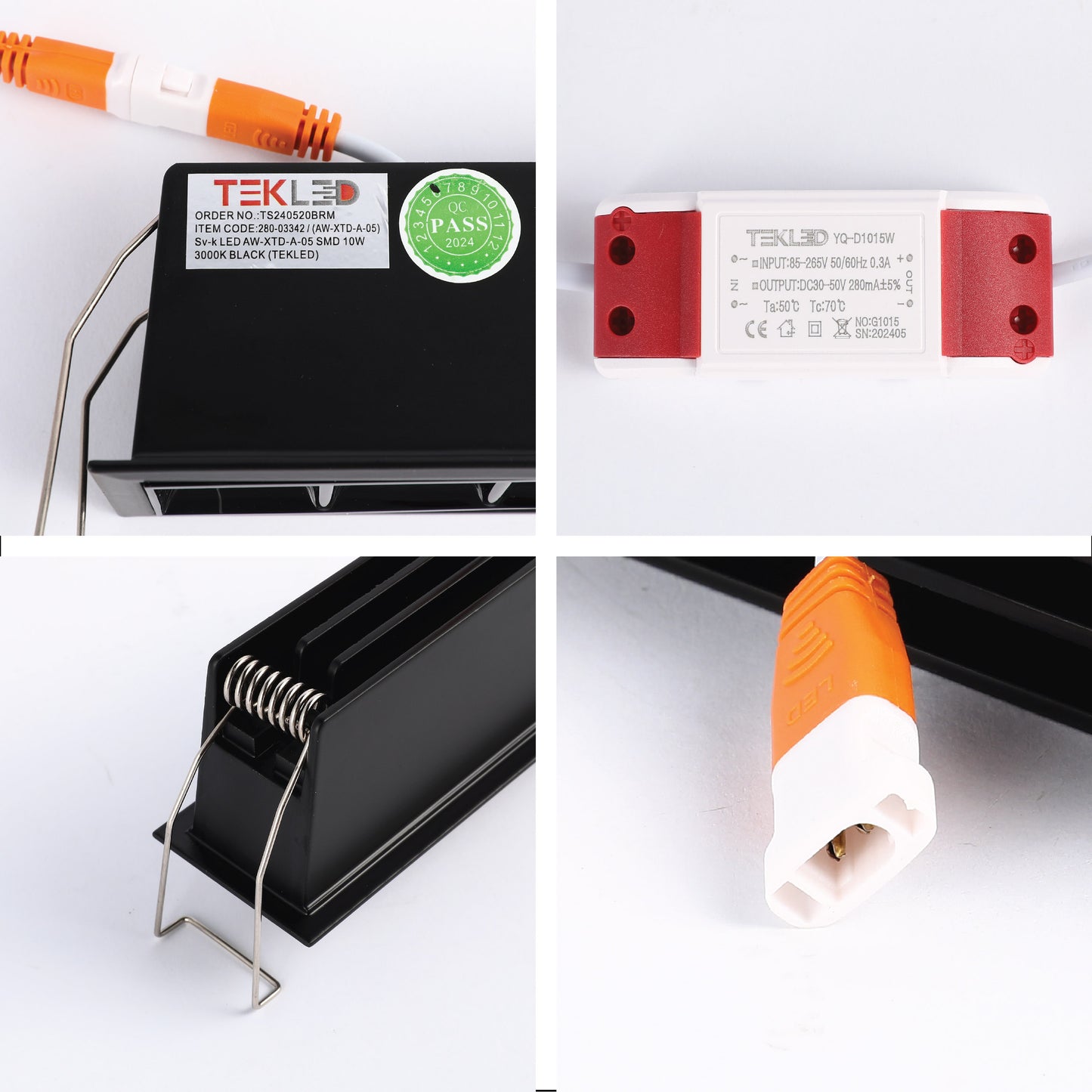 Встраиваемый Линейный LED Светильник 10W