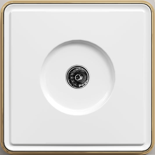 Телевизионная розетка, с/у, серия SAKURA